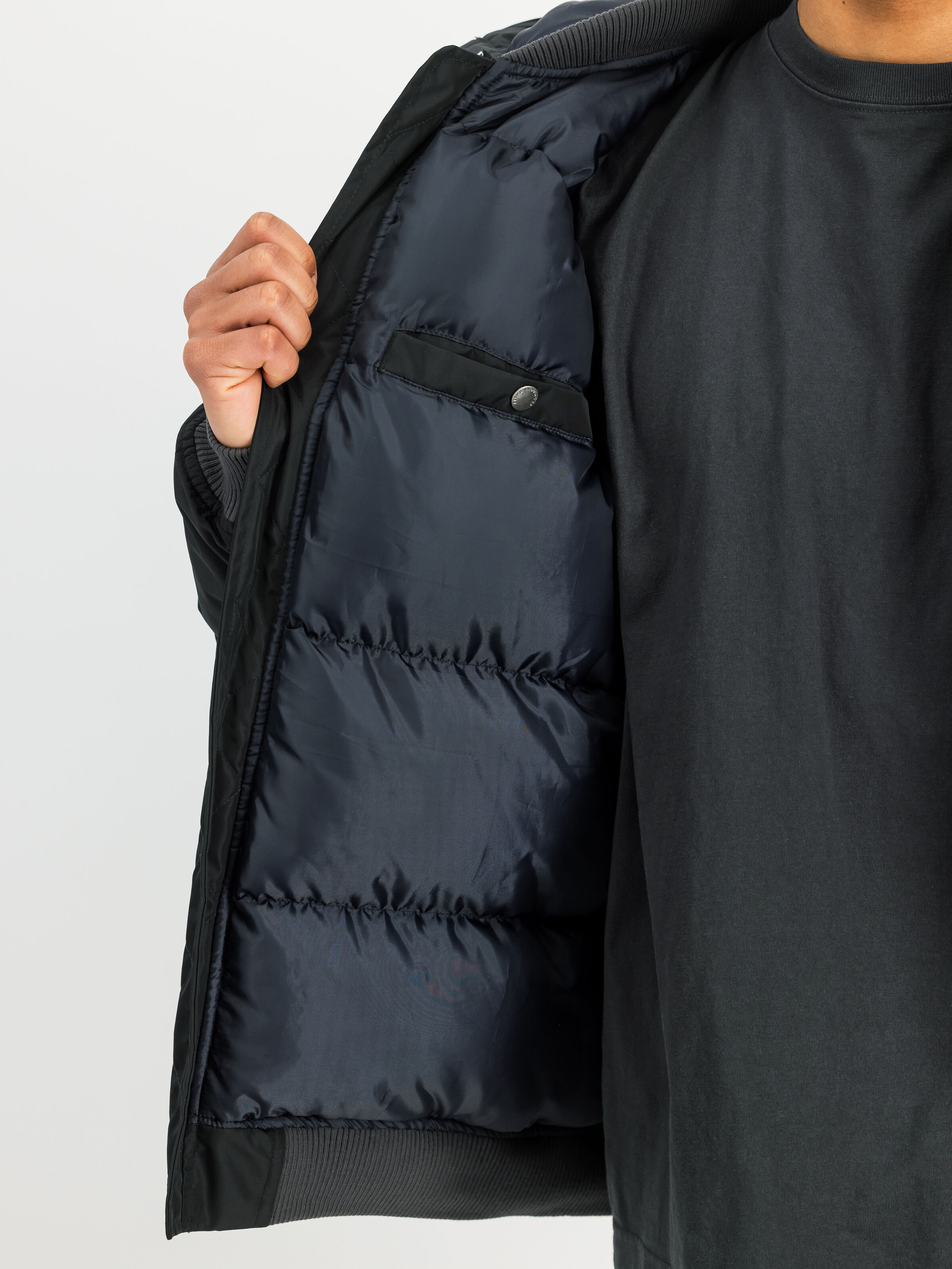 MA-1 Taffeta Bomber Jacket black 268116_03_3_detail_00001_235810