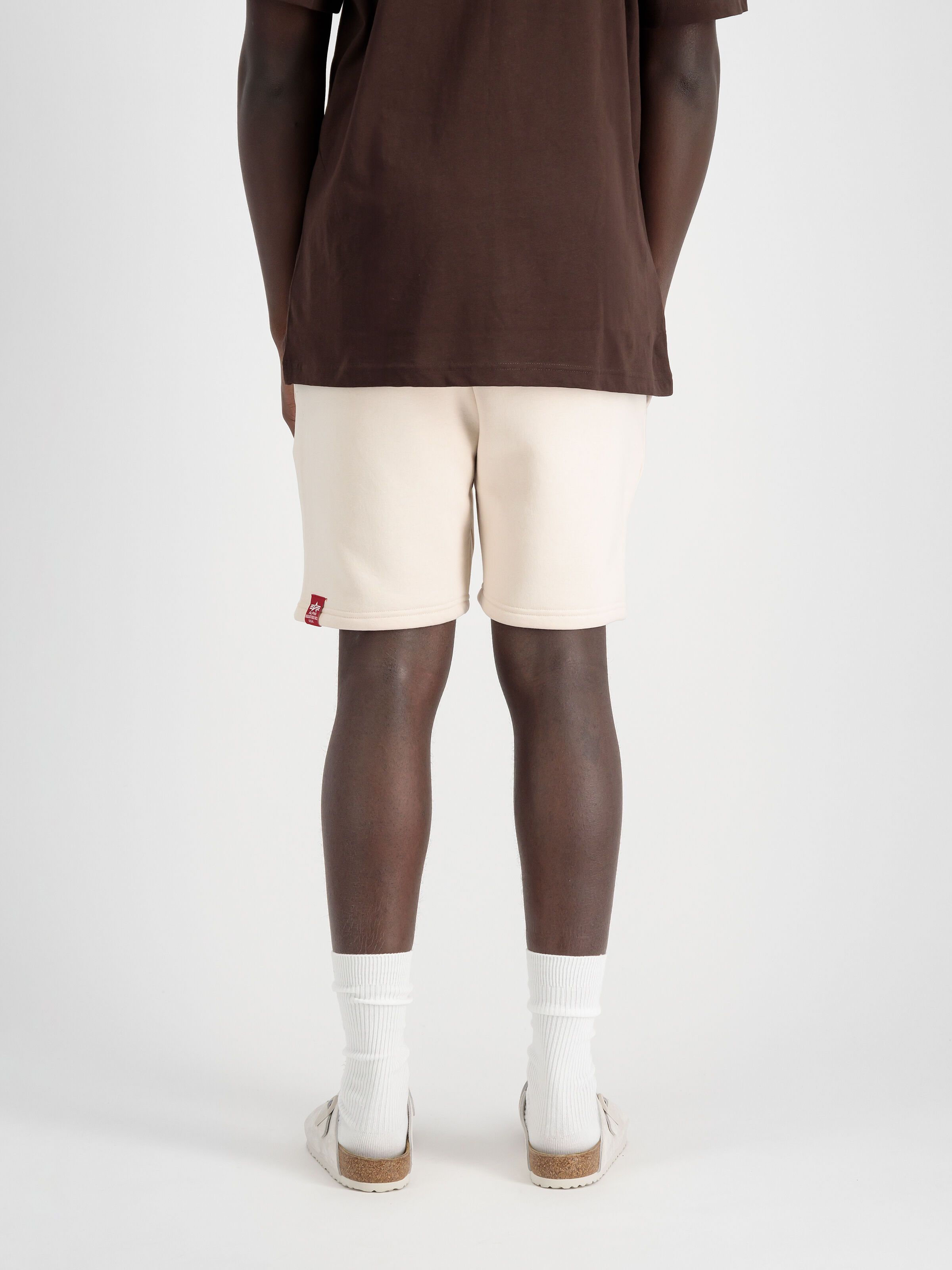 Alpha Puff Print Short jet stream white 146365_578_2_model_00005_182109