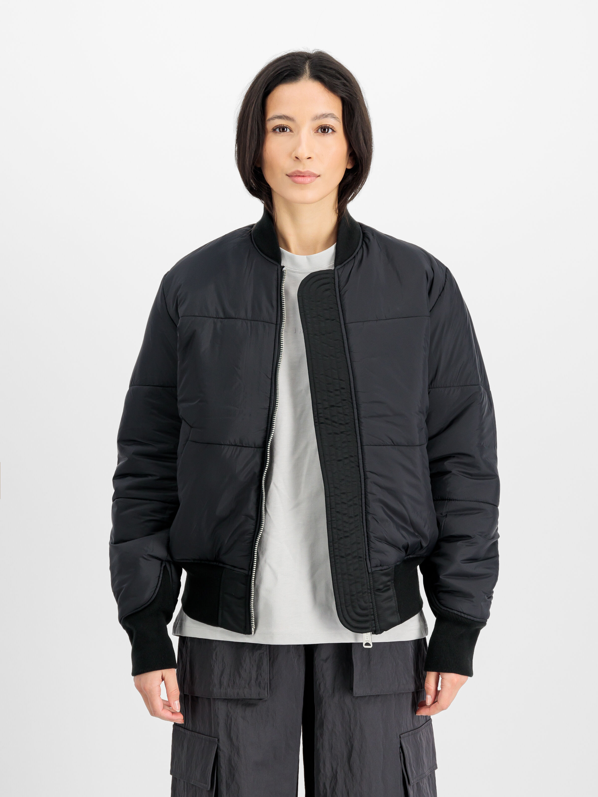 MA-1 Base Flight Bomber Jacket black 756111_03_3_detail_00001_155079