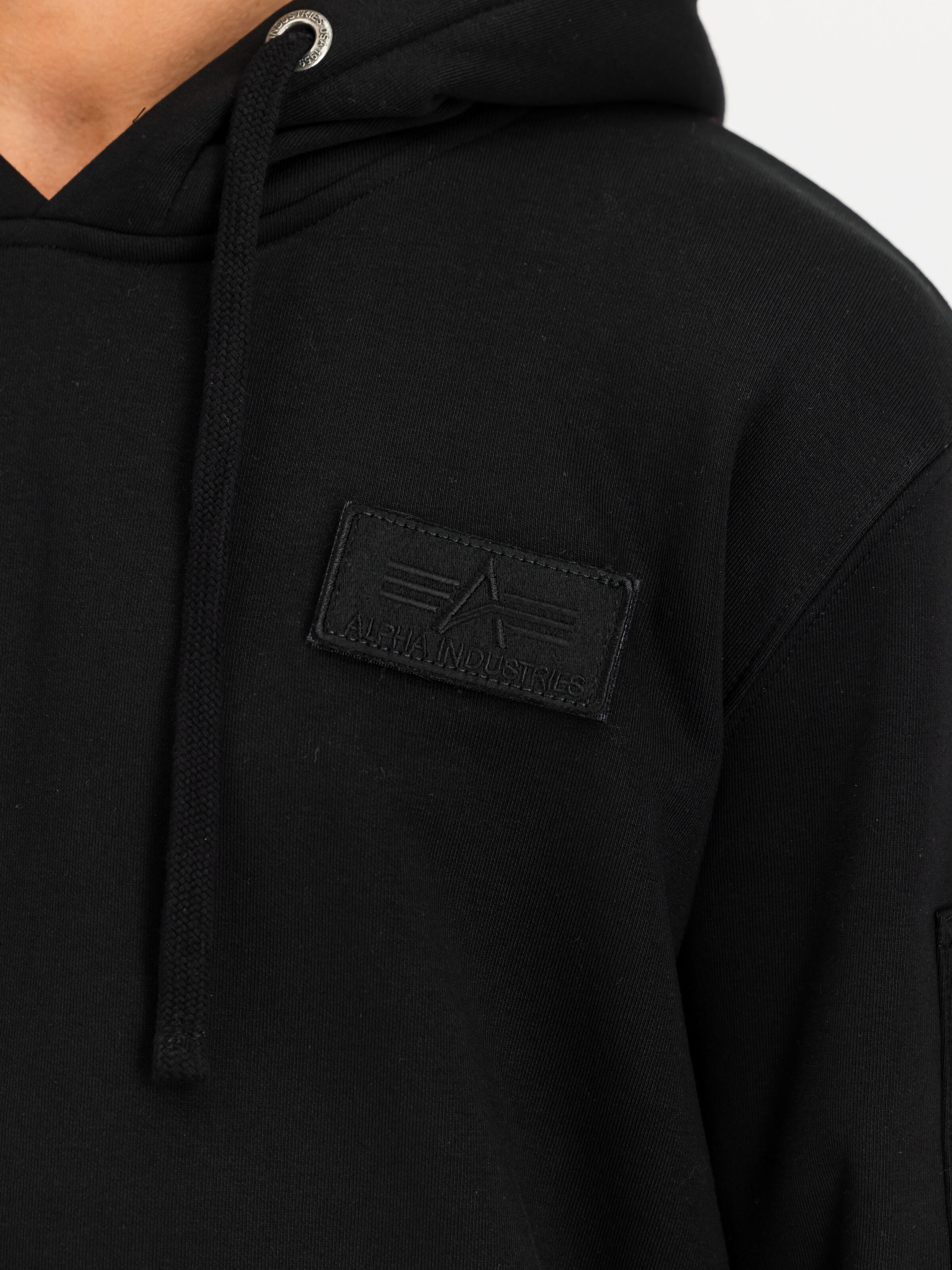 Red Stripe Hoodie black 178314_03_3_detail_00001_189651