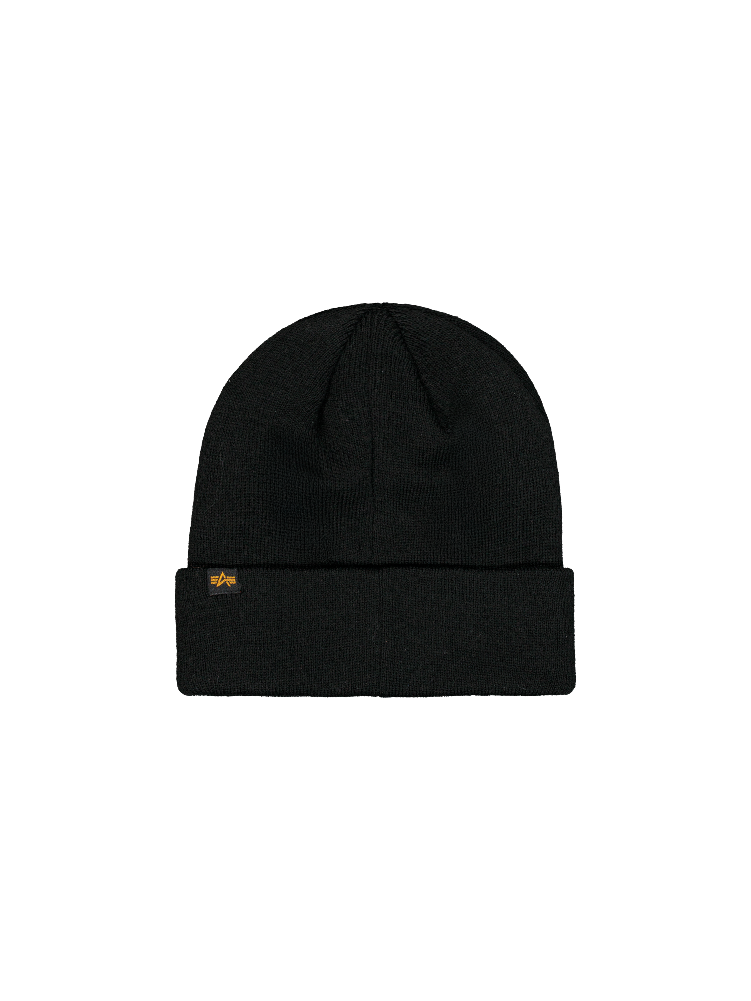 Metal Label Beanie black 268915_03_1_flatlay_00002_208345