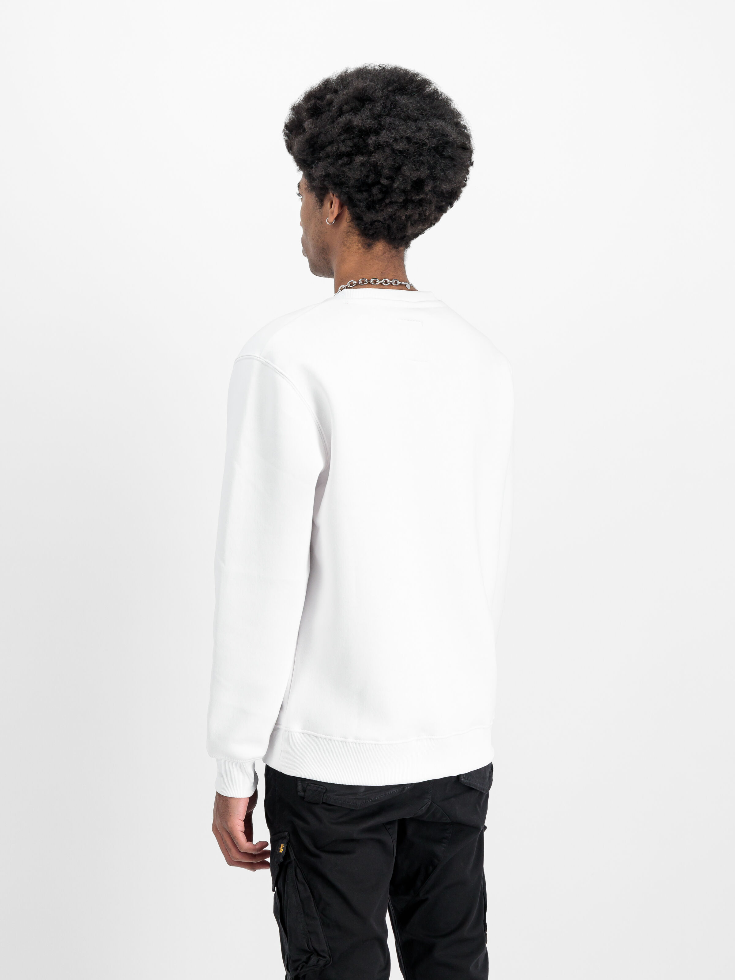 Basic Big Logo Sweatshirt white 178302_09_2_model_00004_131286