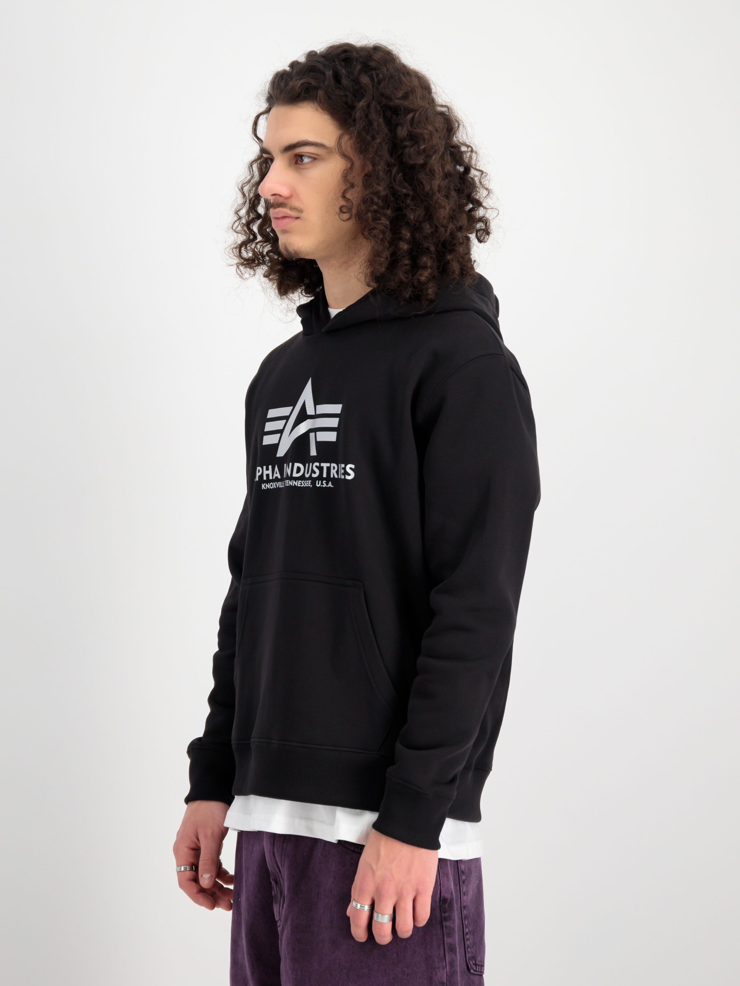 Basic Carbon Hoodie black / silver 146343_423_2_model_00003_129849