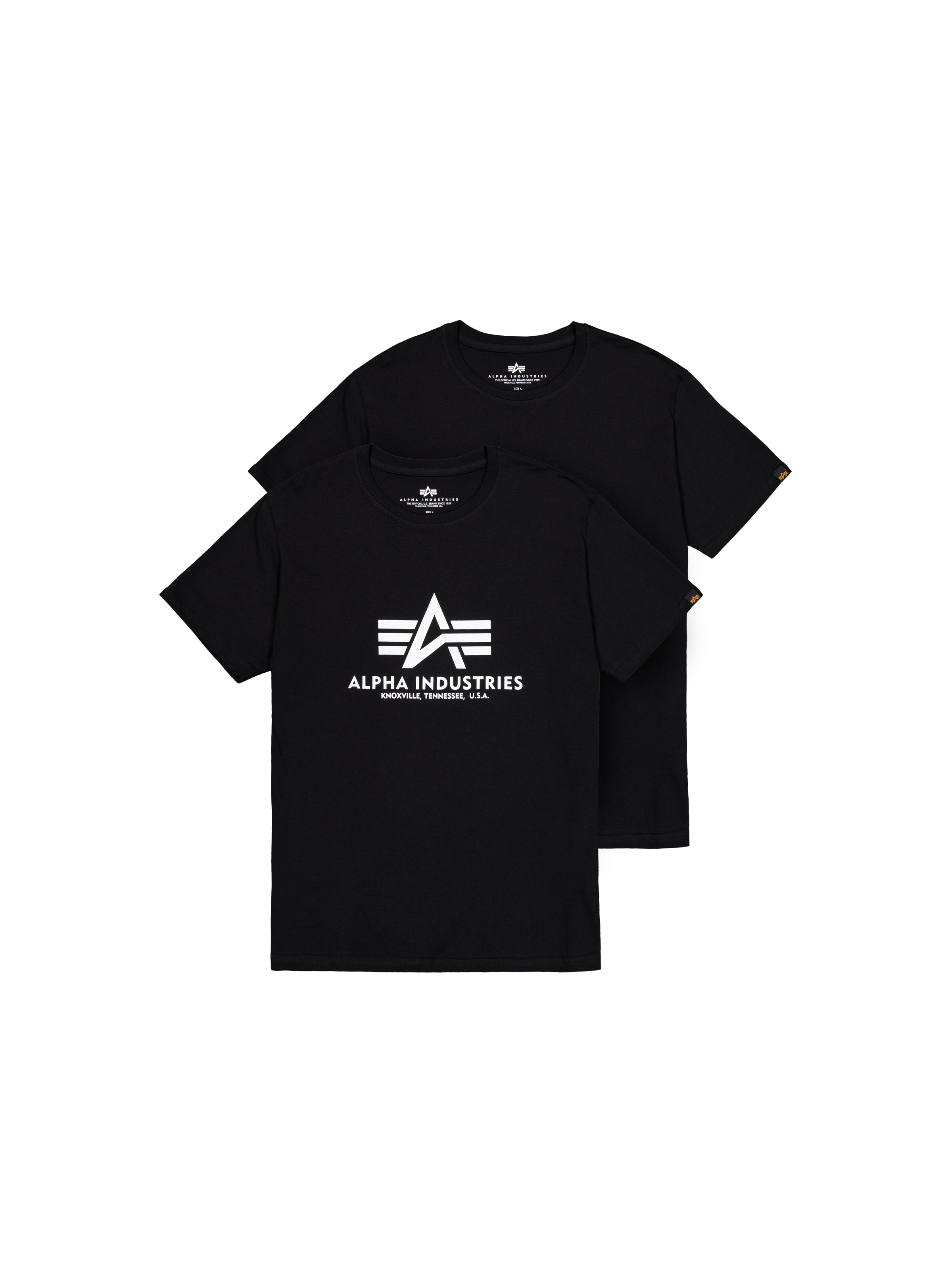Basic T-Shirt 2 Pack black Basic Big Logo T-Shirt 2 Pack