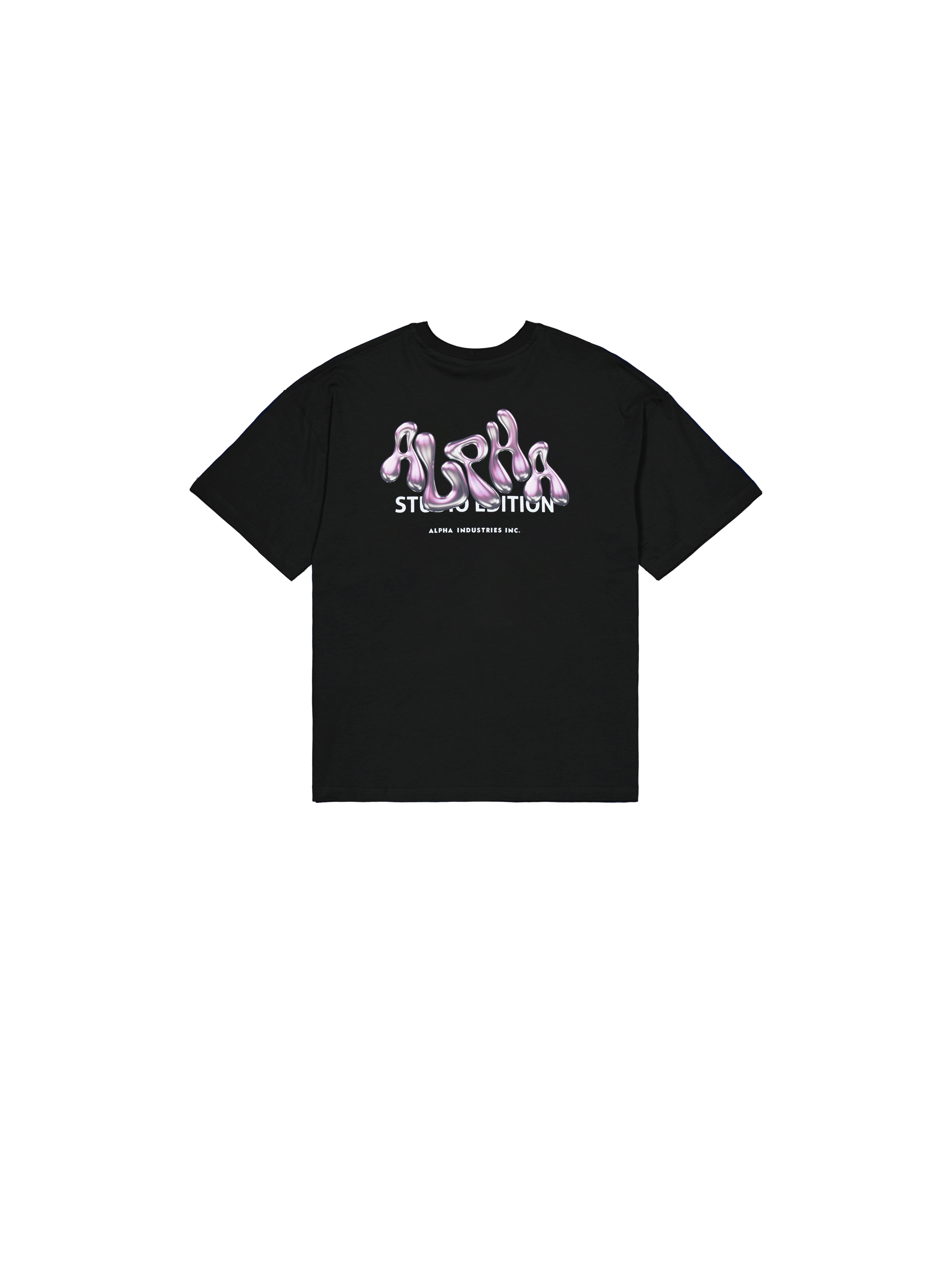 Studio Edition Backprint T-Shirt Women black 156062_03_1_flatlay_00002_145839
