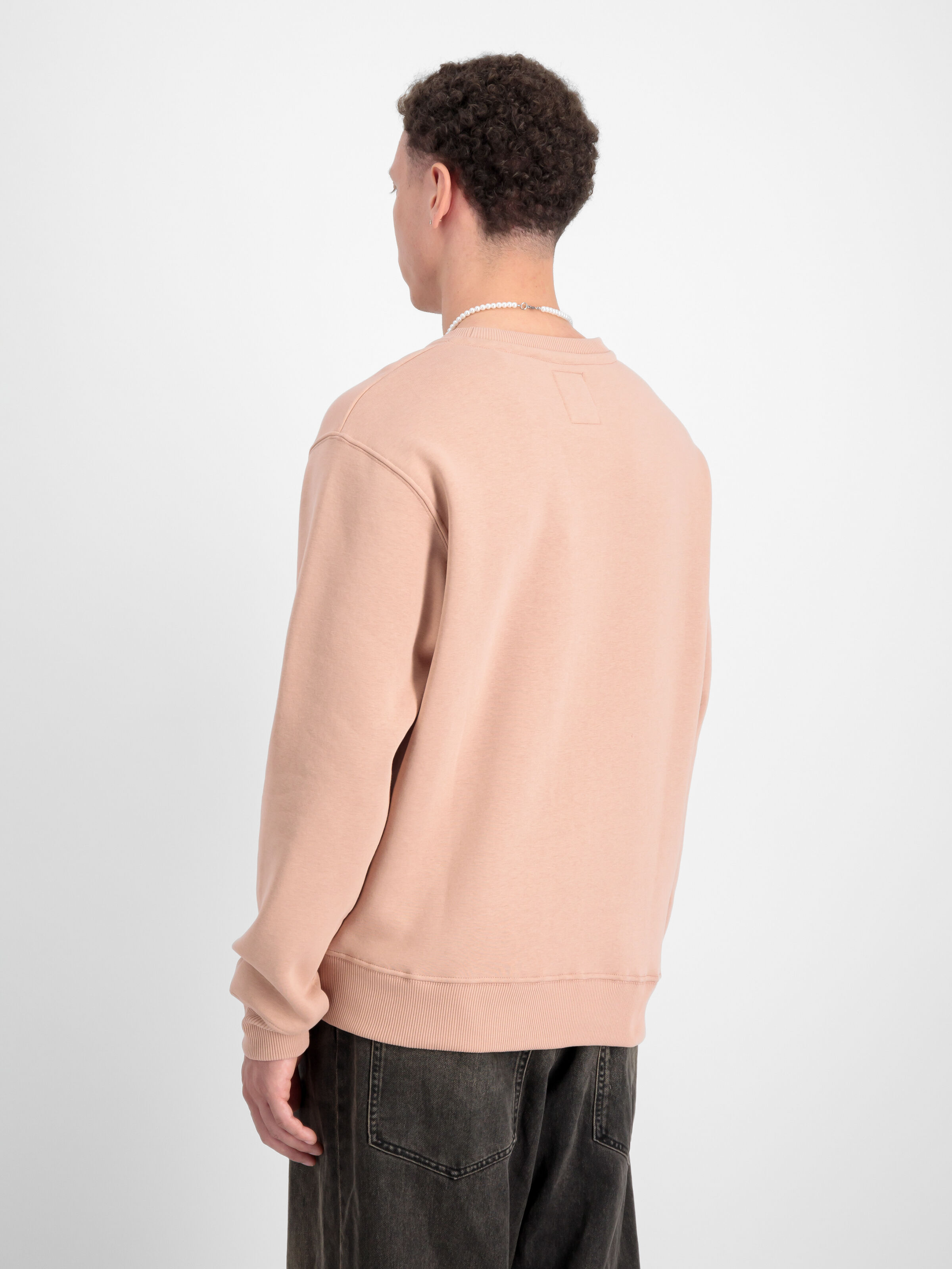 Basic Big Logo Sweatshirt Dusty Coral 178302_721_2_model_00004_97582
