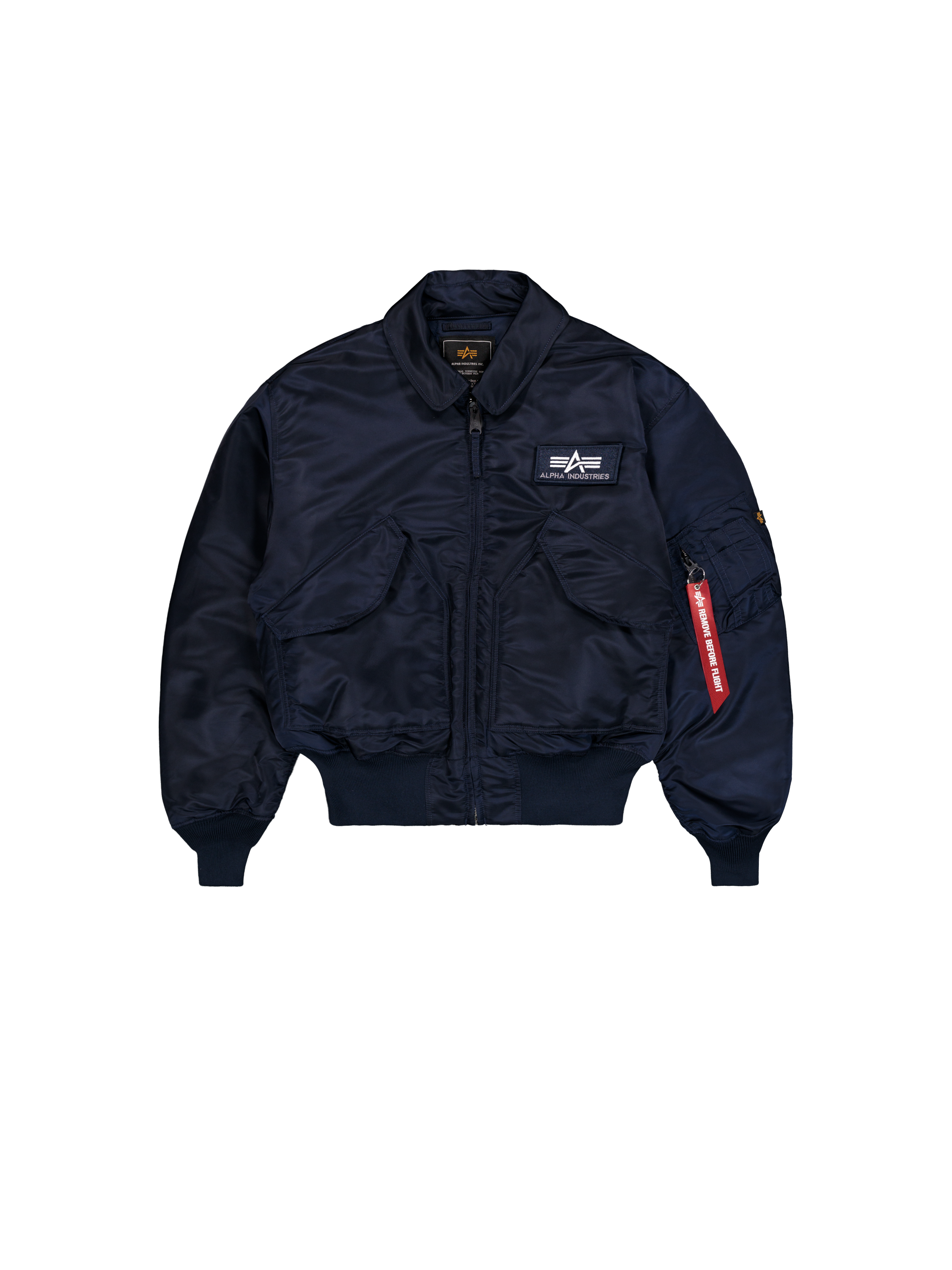 CWU-45 Heritage Bomber Jacket rep.blue 100102_07_1_flatlay_00001_248355.png