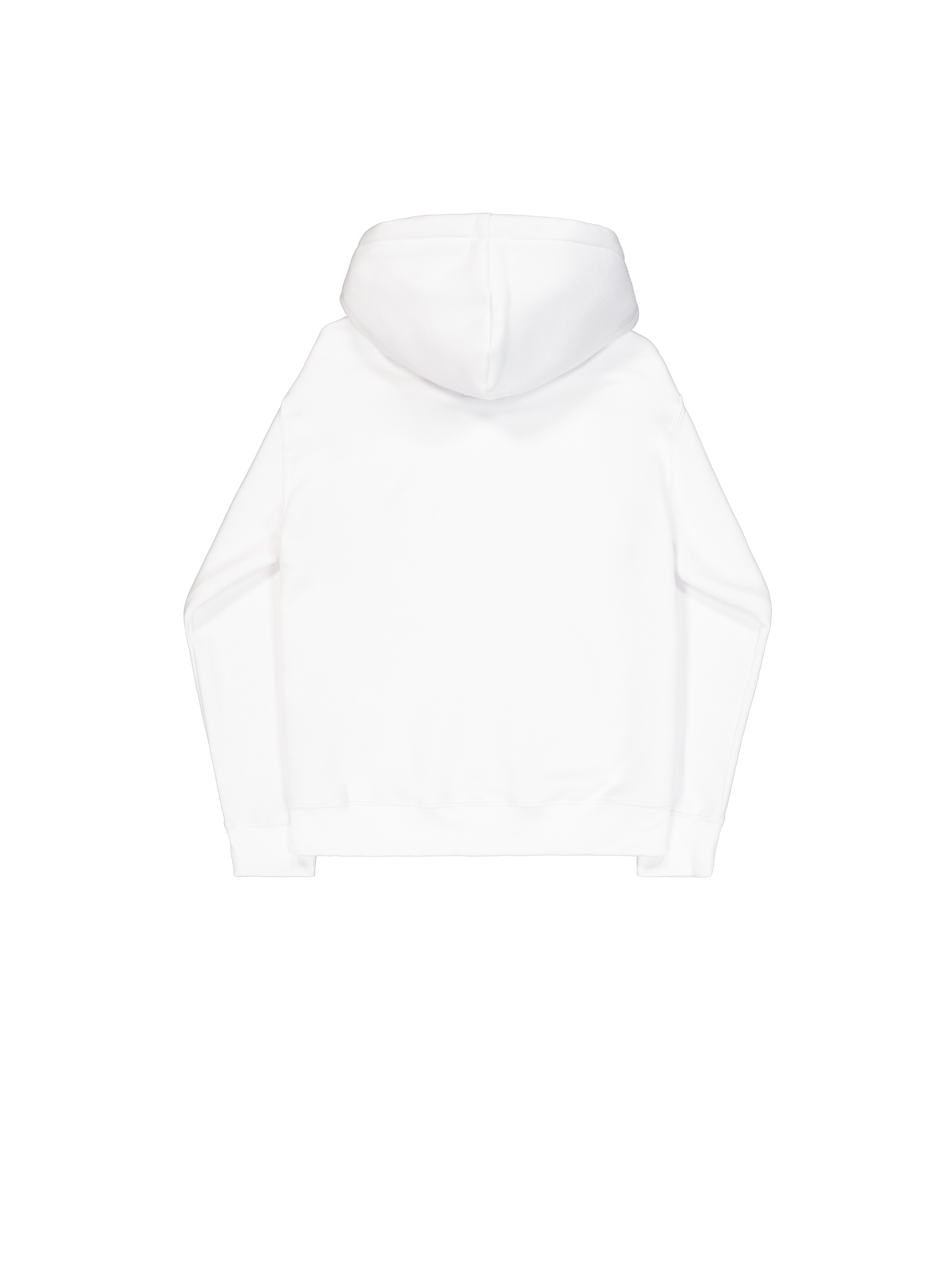 Basic Big Logo Rubber Hoodie white 178312RB_09_1_flatlay_00002_221372