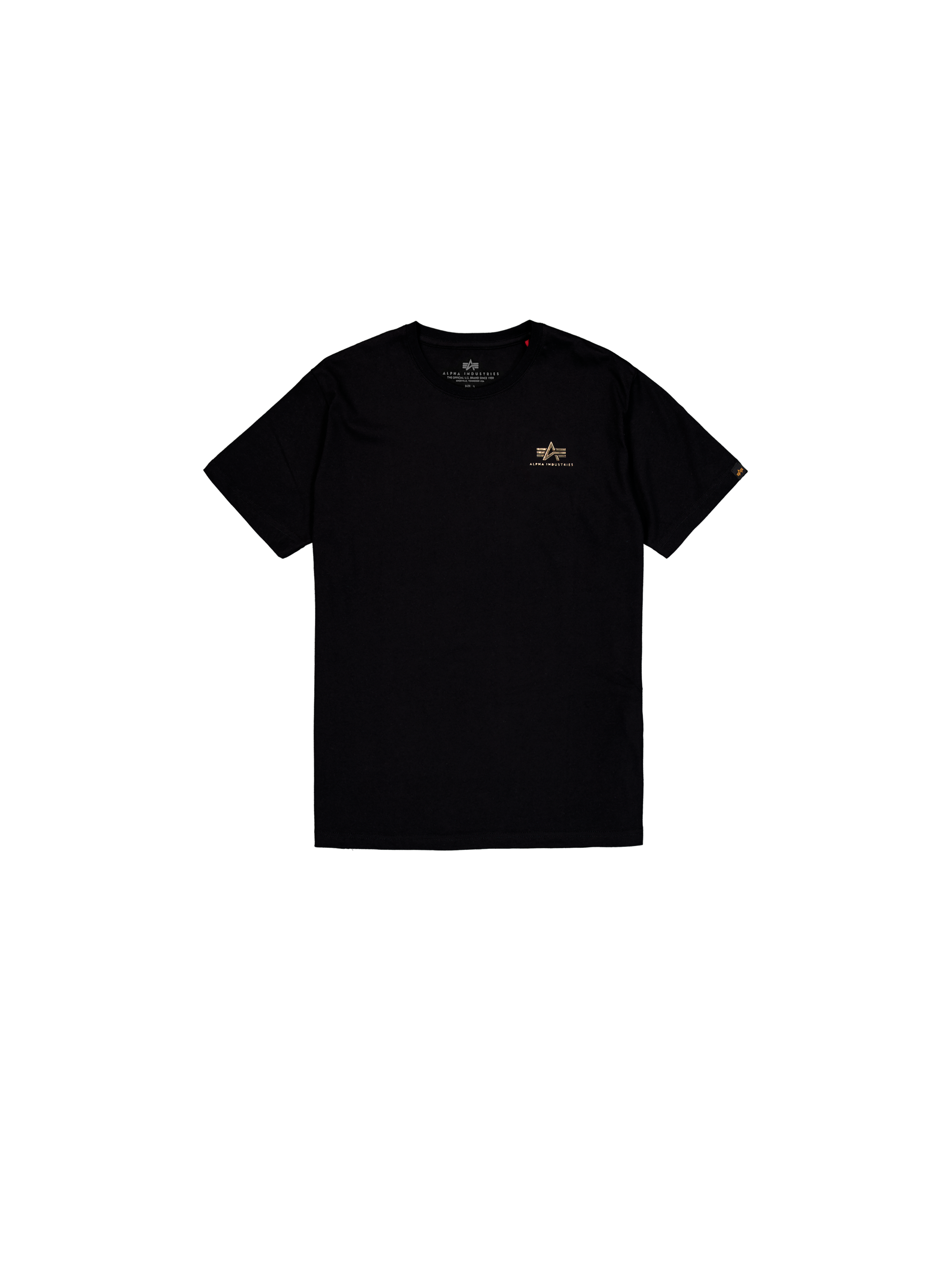 Basic TPU Small Logo T-Shirt black/shiny gold
