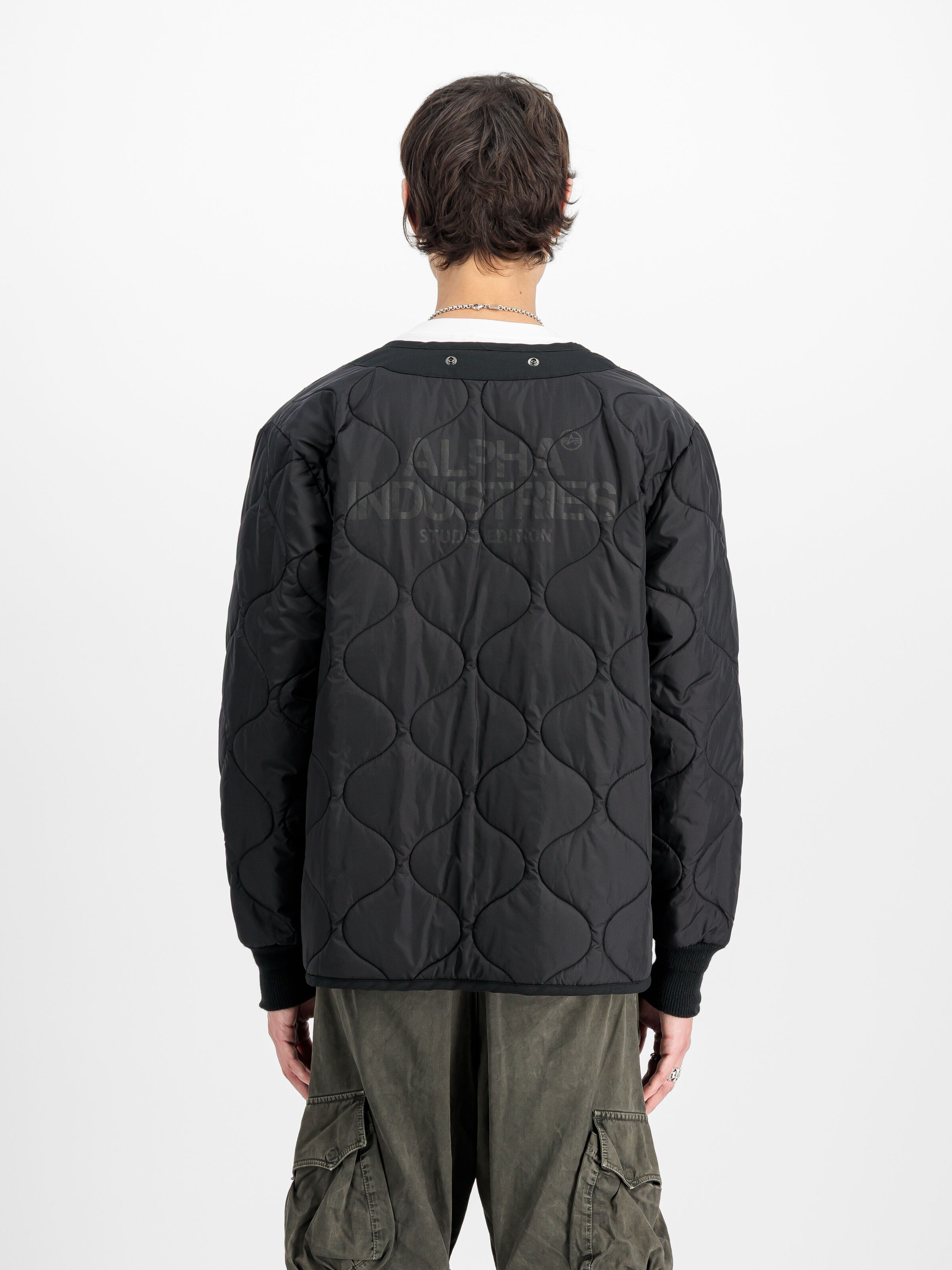 Studio M-51 Fishtail Backprint (2in1) Field Jacket black 258112_03_3_detail_00002_173393