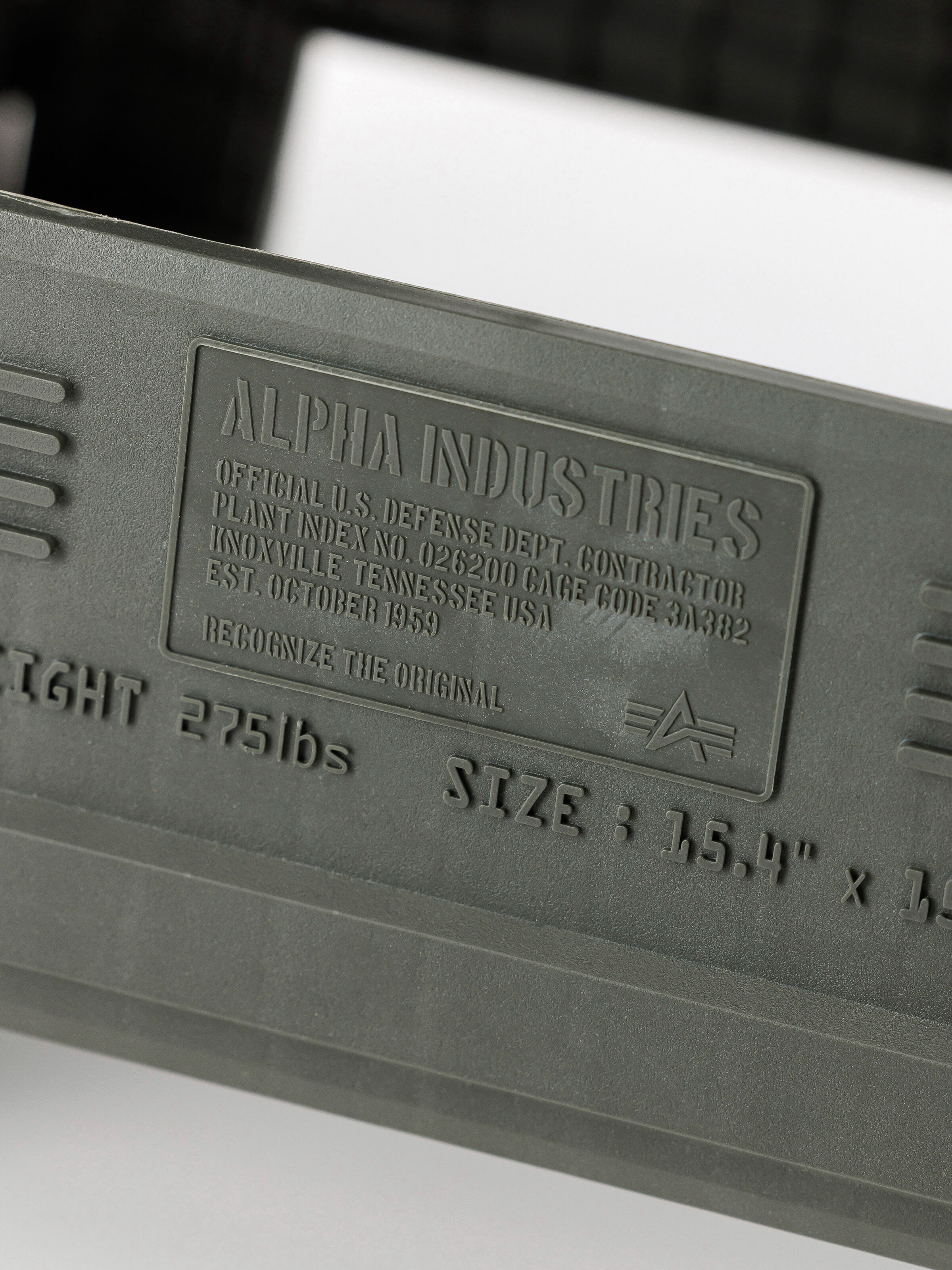 Alpha Cage Logo Foldable Stool sage-green 266970_01_3_detail_00002_200227