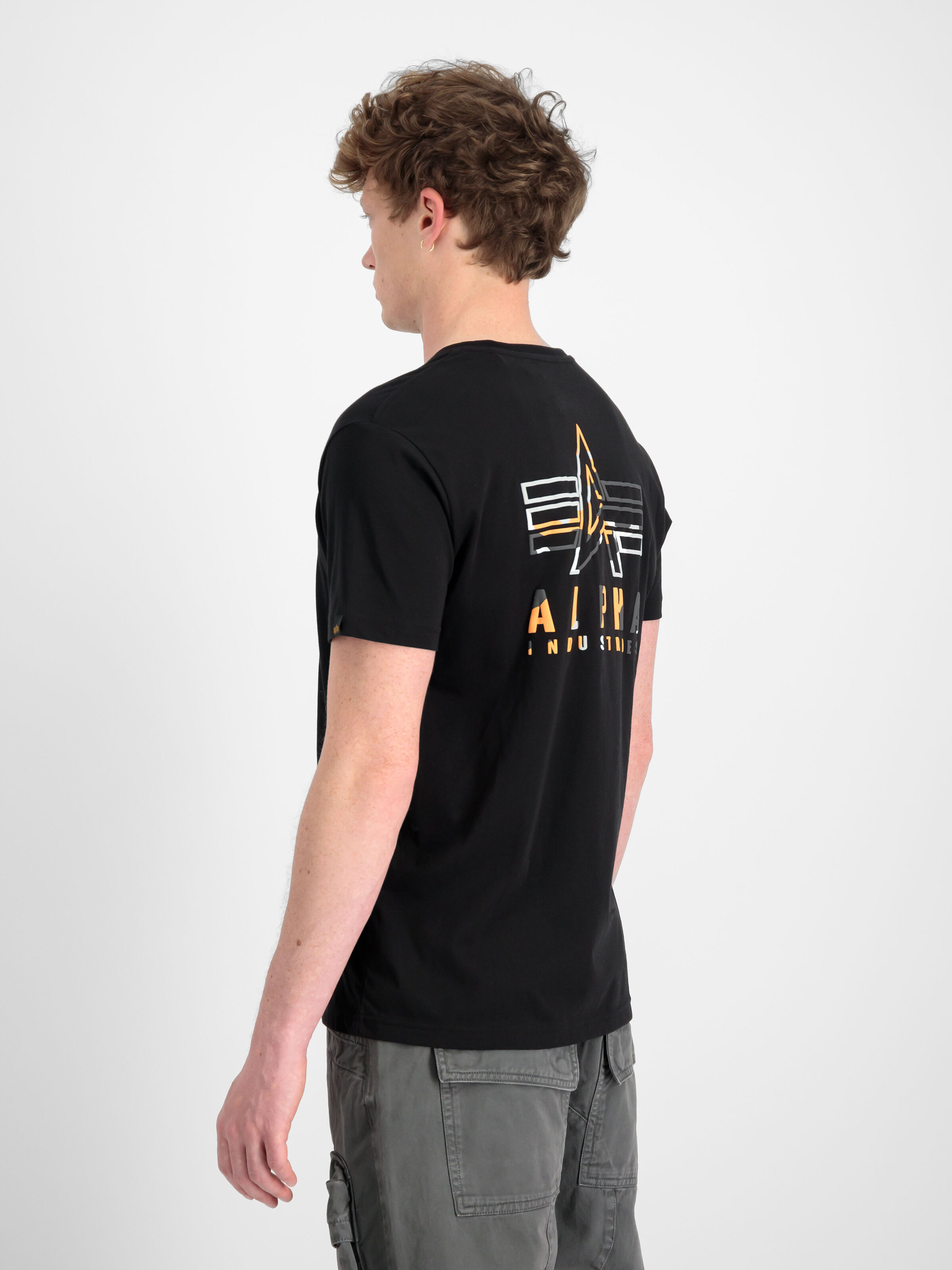 Camo Logo Puff Print Backprint T-Shirt black 148522_03_2_model_00004_98085