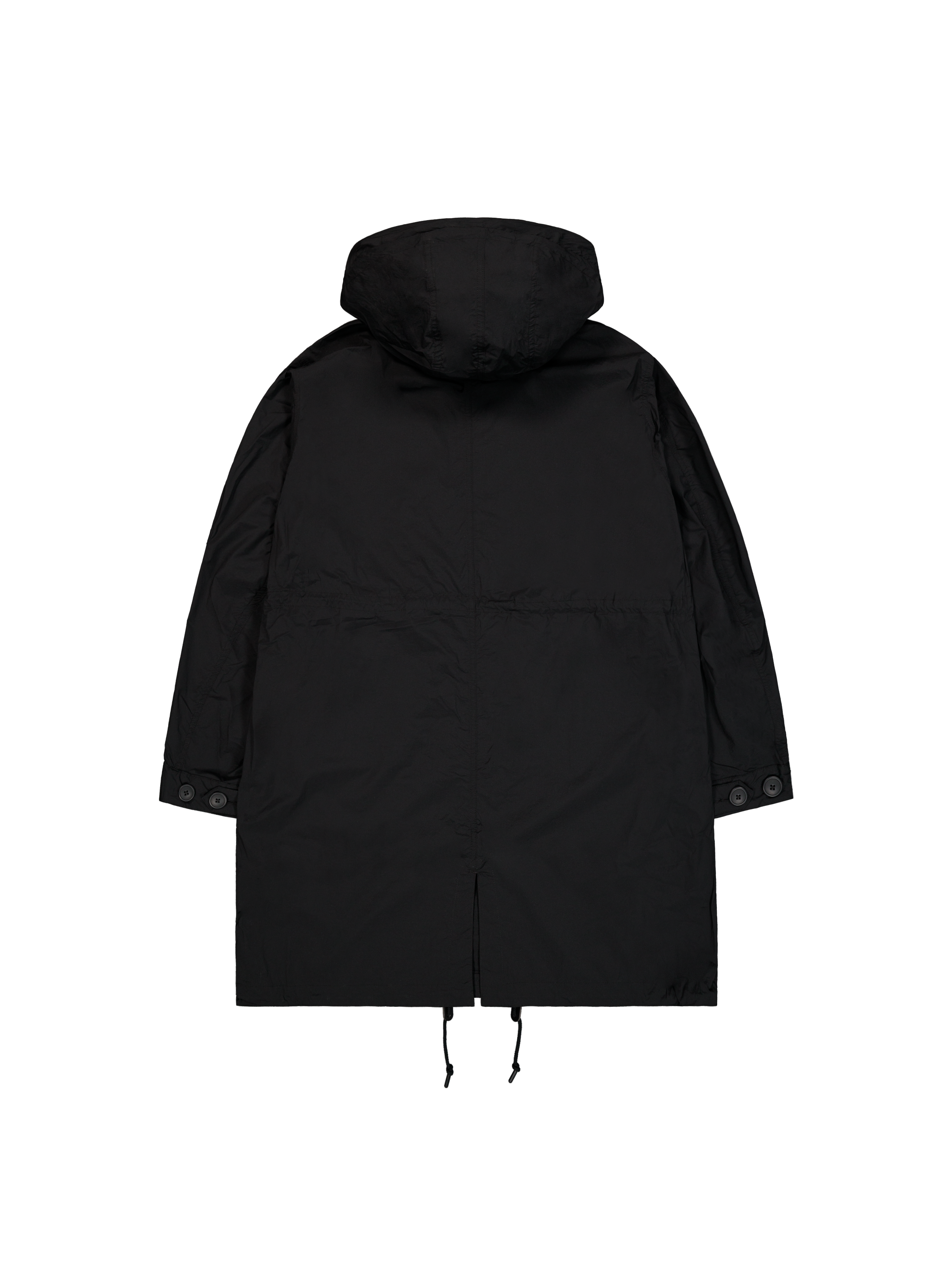ALPHA x WHITE MOUNTAINEERING Fishtail Parka black 266128_03_1_flatlay_00002_224506