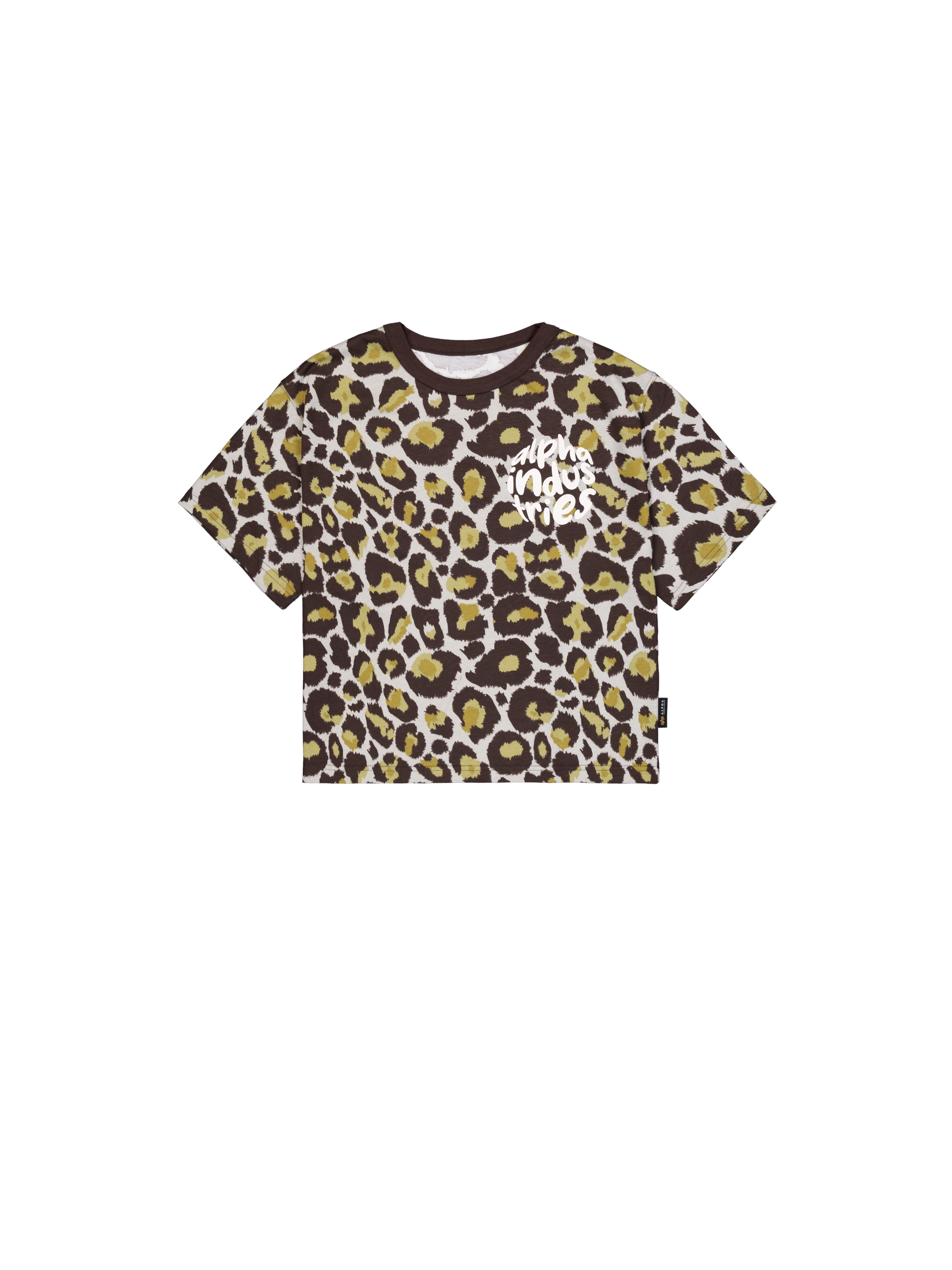Logo Camo T-Shirt Women olive leo camo 148065C_732_1_flatlay_00001_102752.png