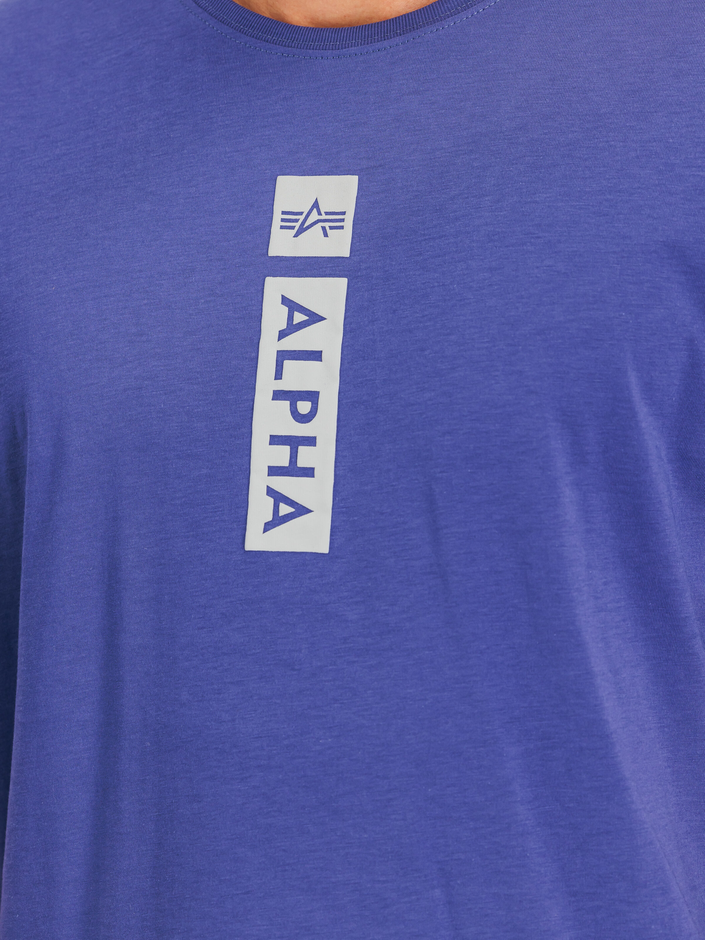 Alpha Puff Print T-Shirt night purple 146509_735_3_detail_00001_118333