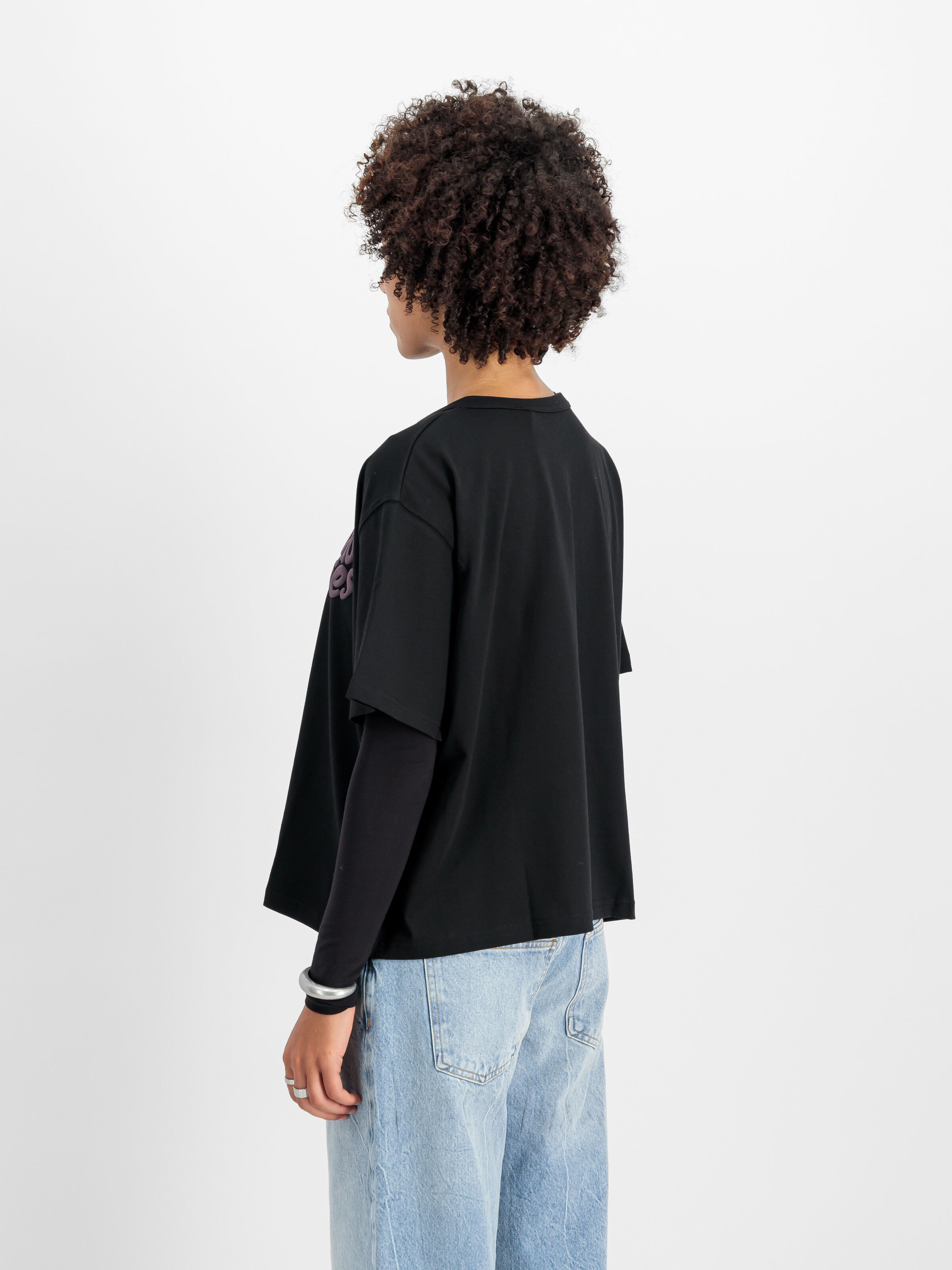 Logo T-Shirt Women black 148065_03_2_model_00004_107391