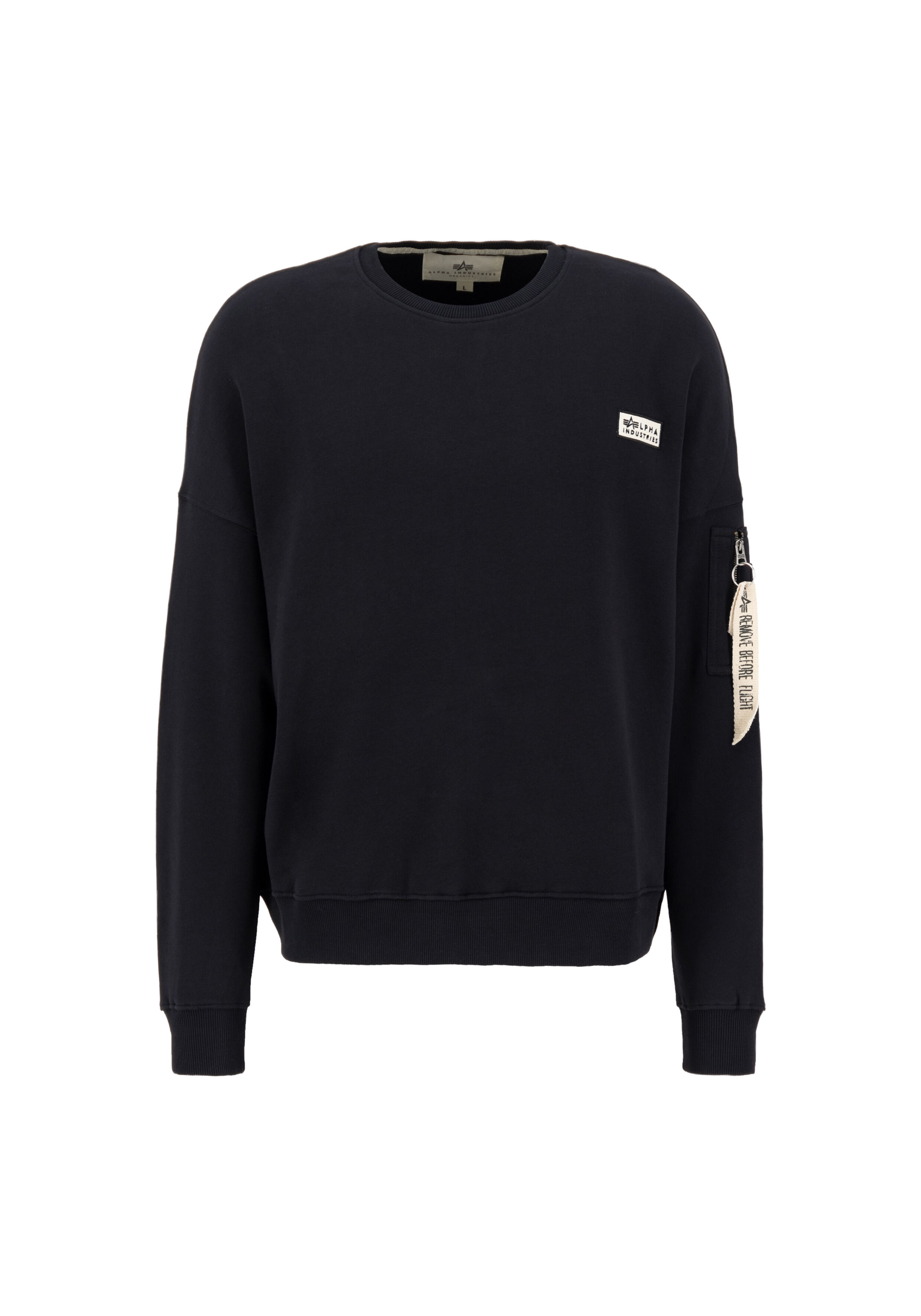Organics Oversized Sweatshirt organic black