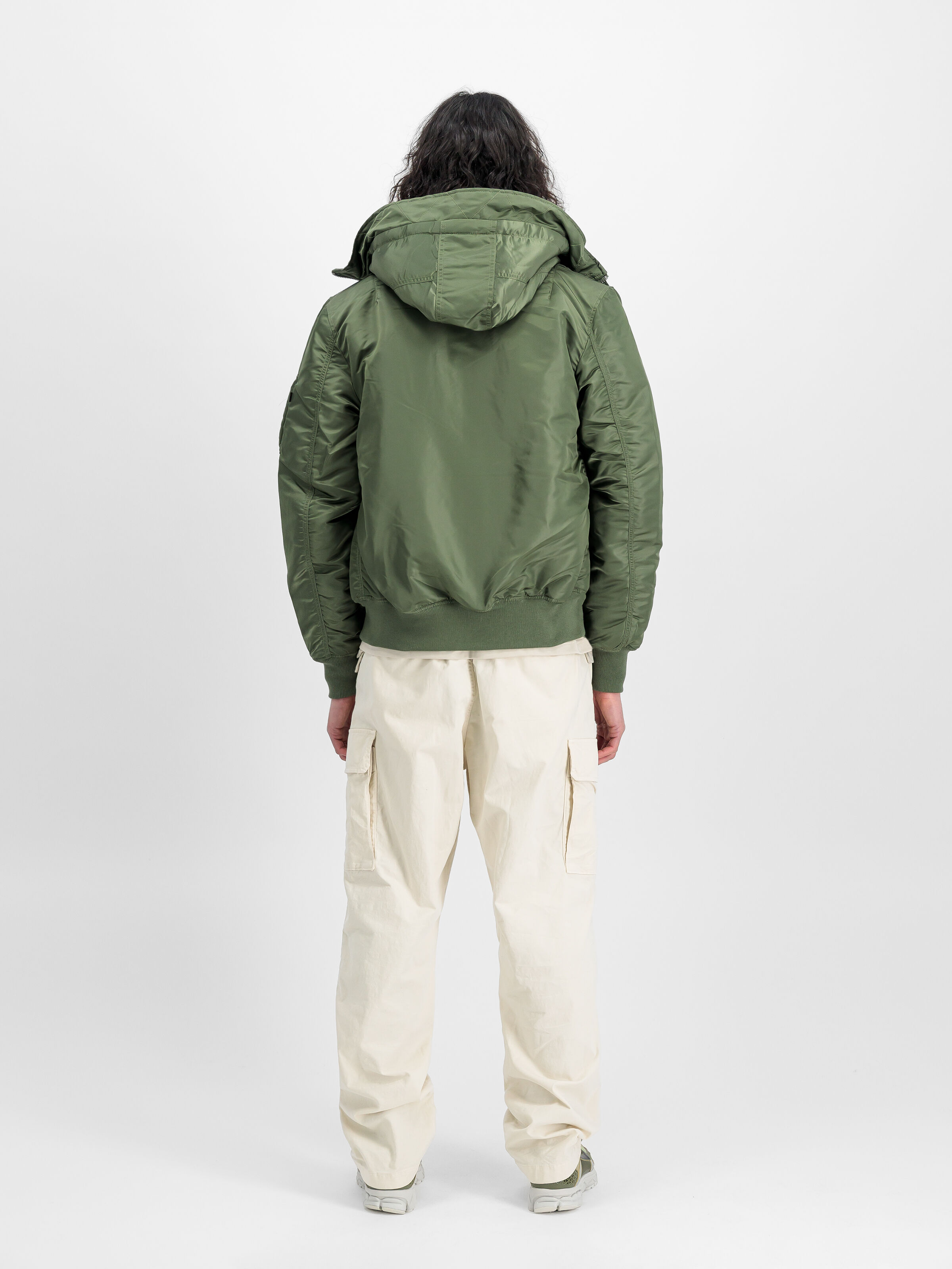 MA-1 Hooded Bomber Jacket sage-green 158104_01_2_model_00002_128833