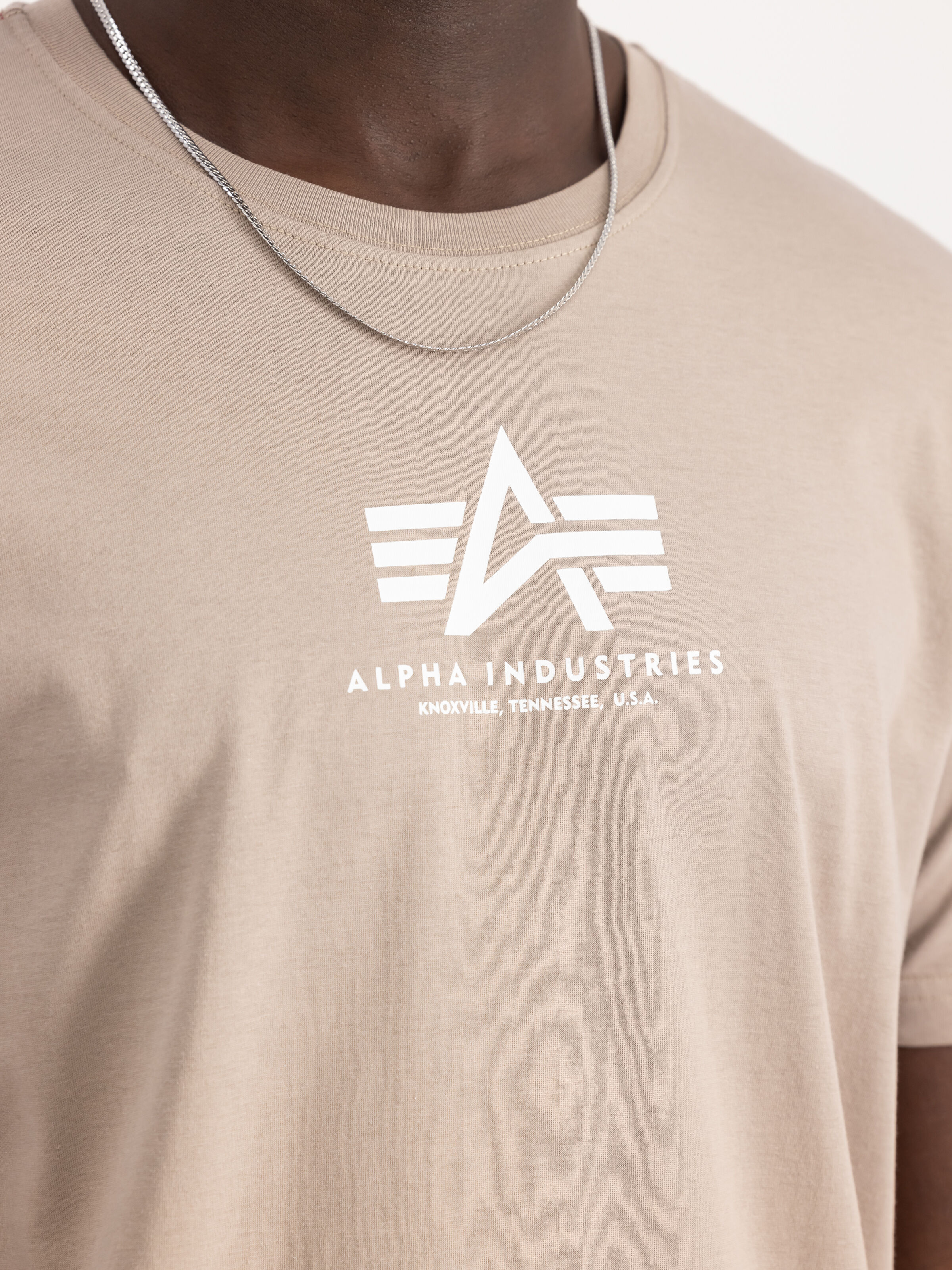 Basic Mid Logo T-Shirt vintage sand 118533_679_3_detail_00001_111698