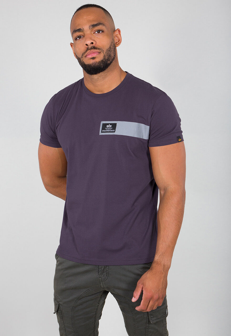 Reflective Stripes T-Shirt nightshade 198510_452_alpha_industries_reflective_stripe_t_tee_001_123074.jpg