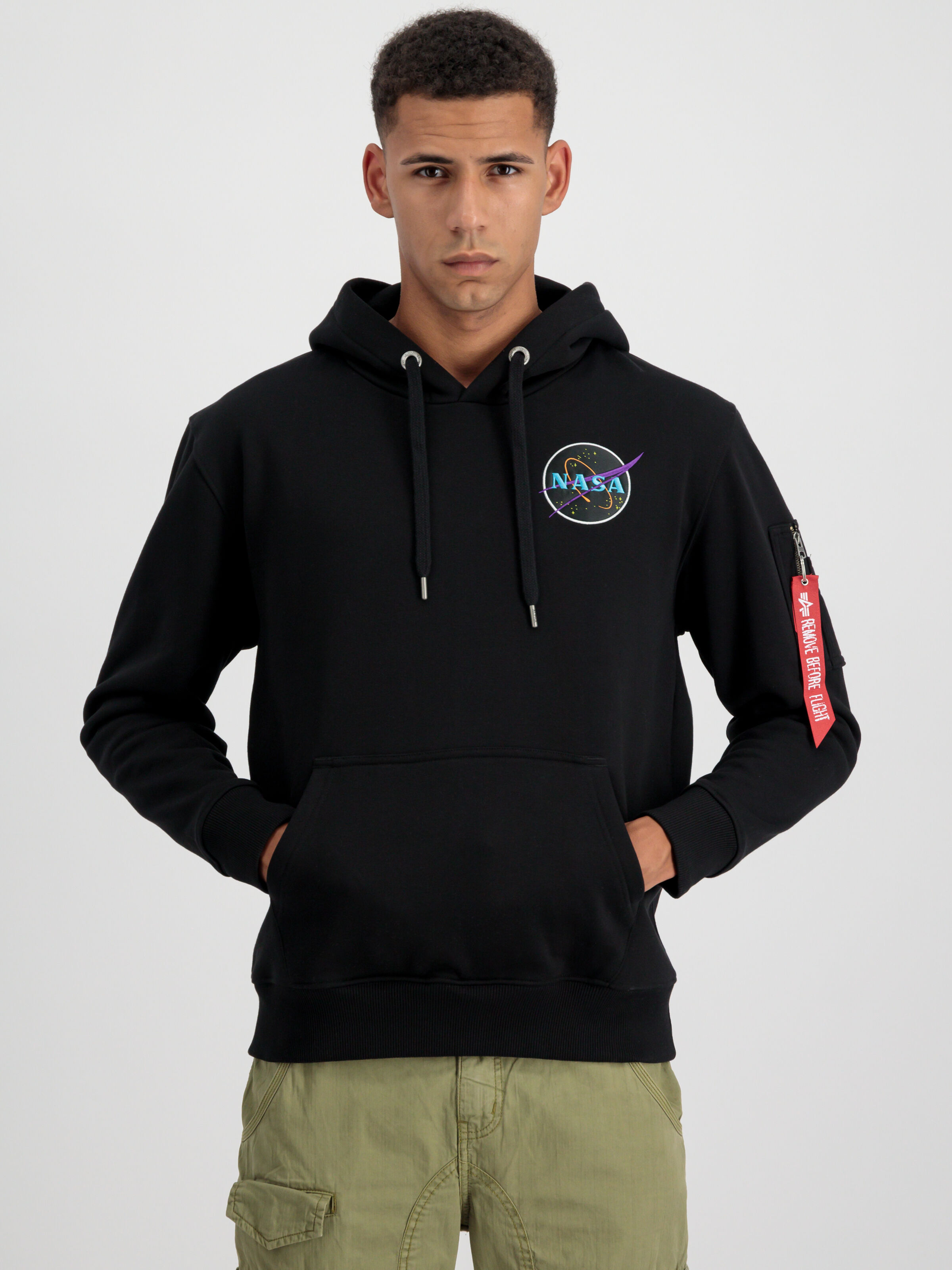 Dark Side Hoodie black/neon purple 108337_556_alpha_industries_dark_side_hoody_001_183080