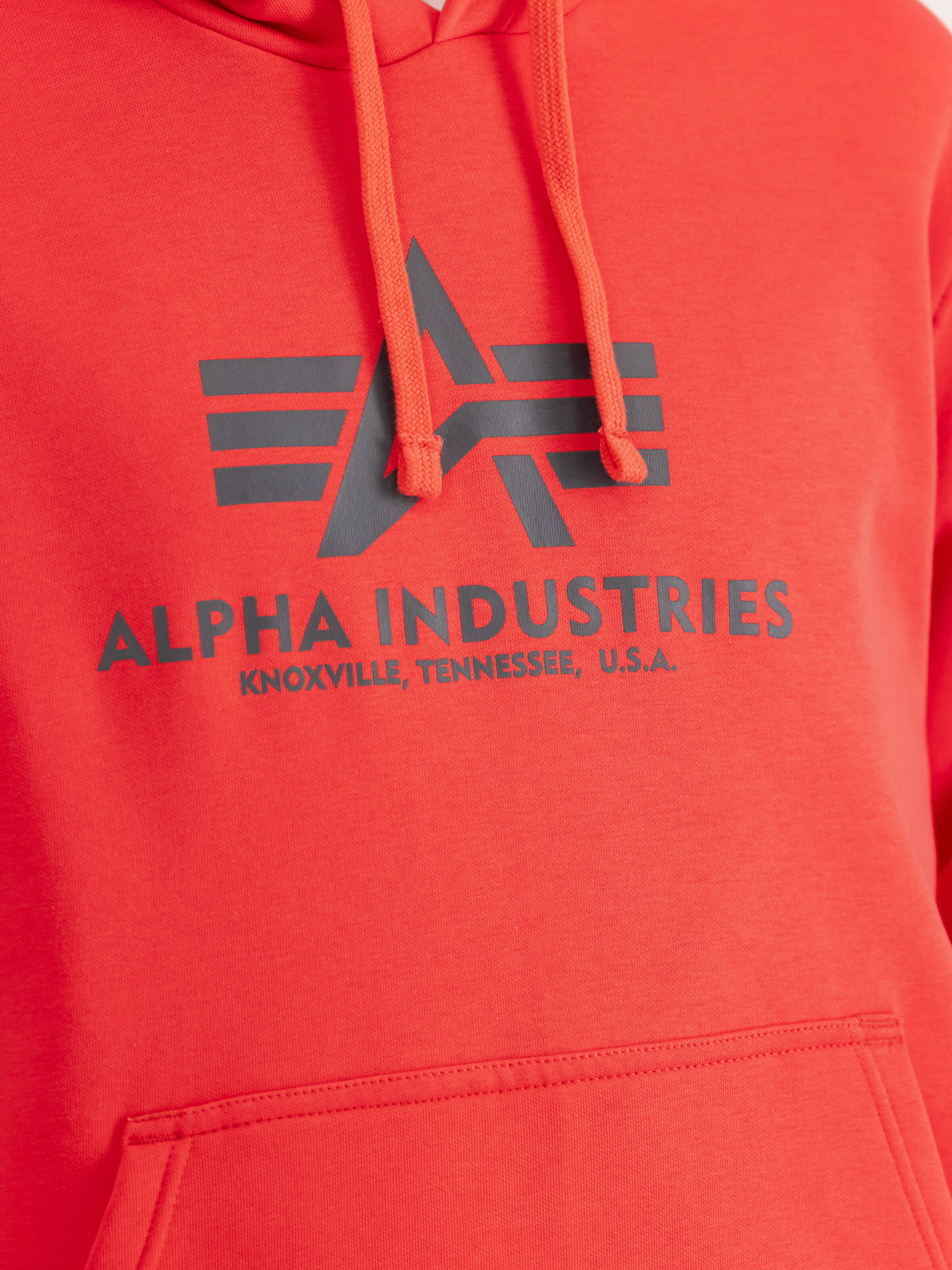 Basic Big Logo Hoodie radiant red 178312_711_3_detail_00001_169409