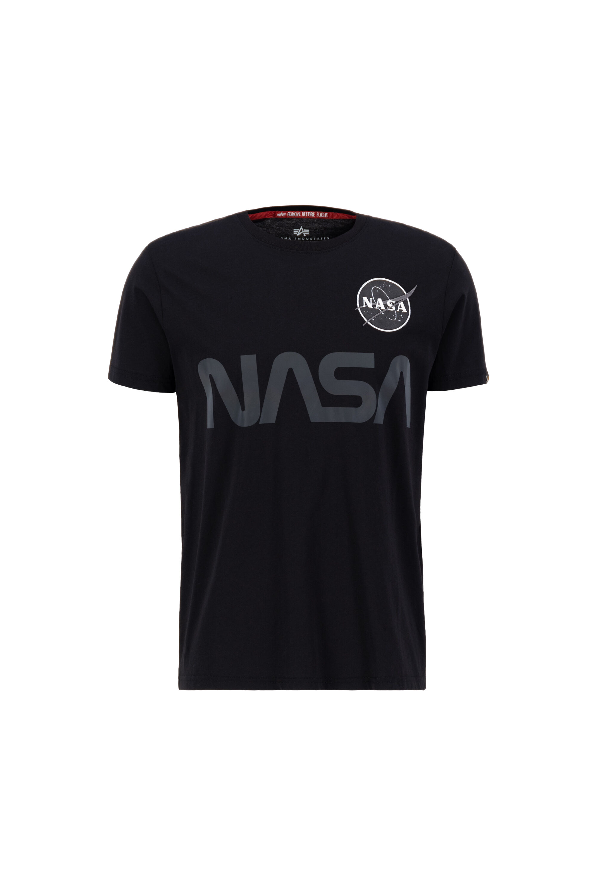 NASA Rainbow Reflective T-Shirt black 178501RR_03_001_122695.jpg