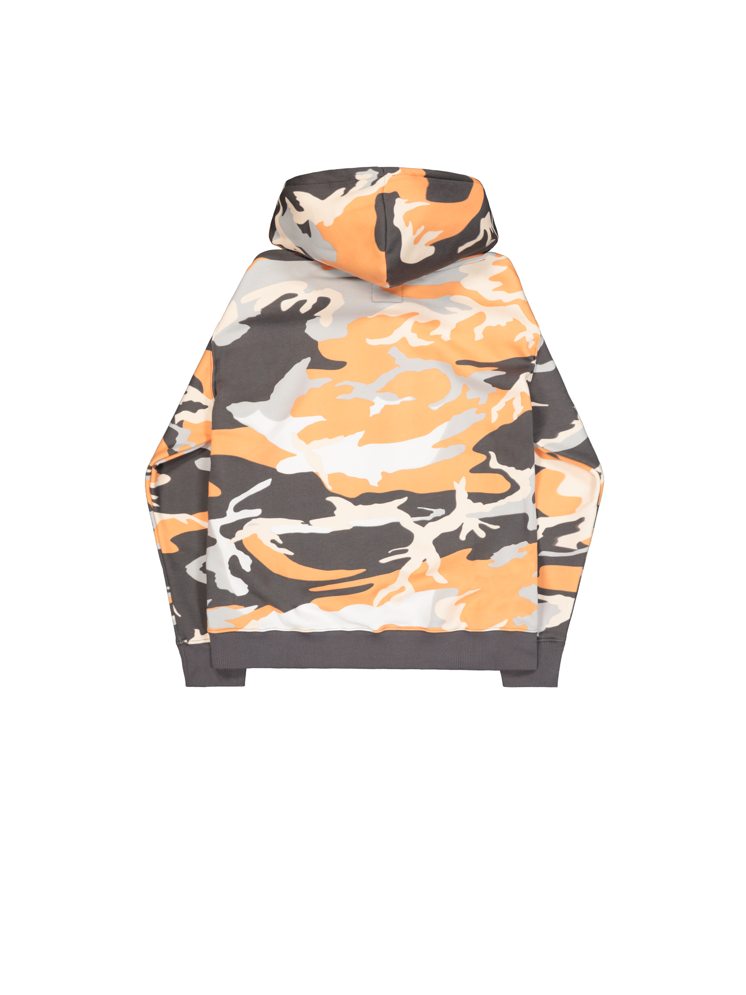 Basic Big Logo Camo PP Zip Hoodie orange grey camo 178325CPP_731_1_flatlay_00002_221683
