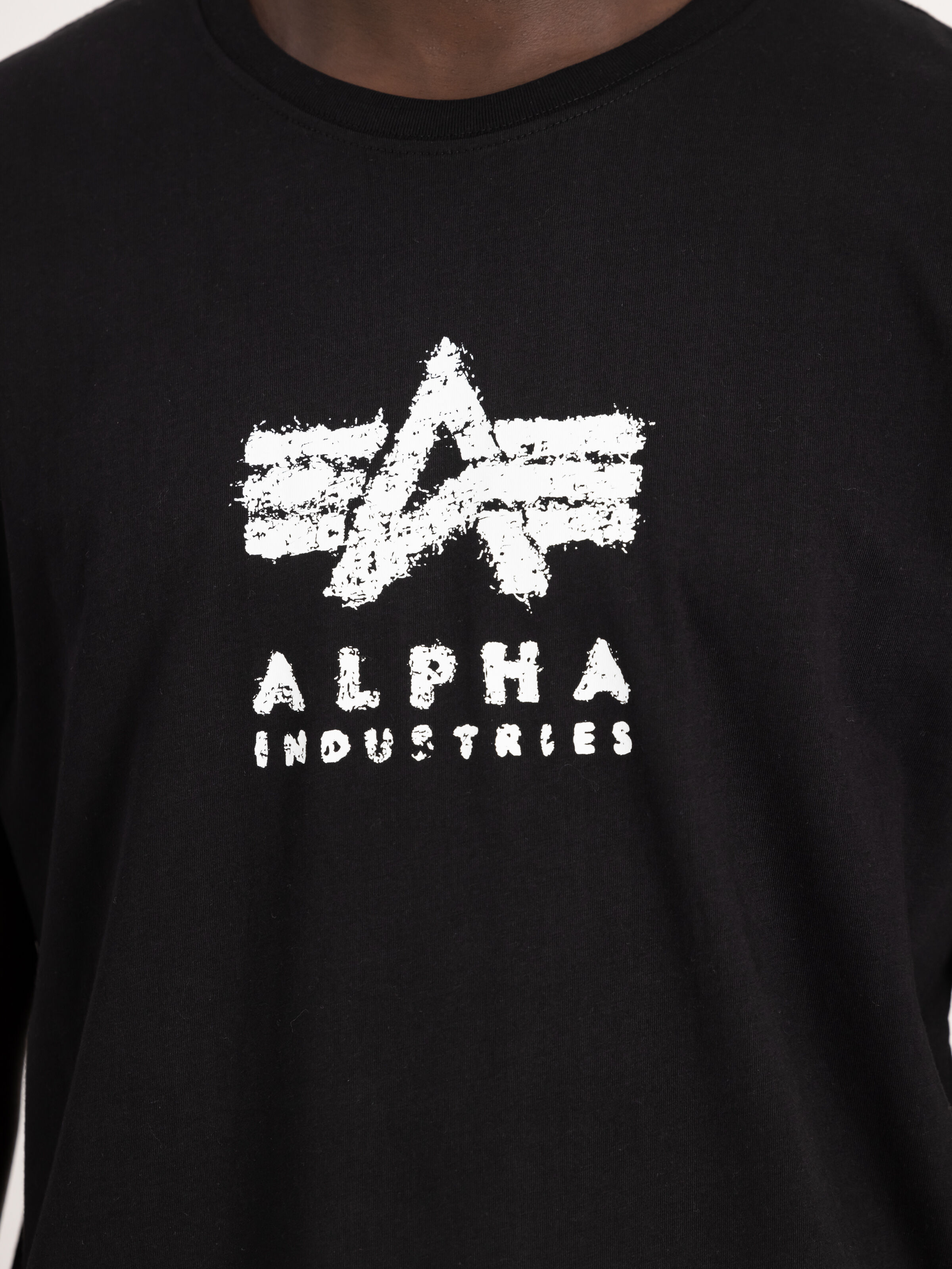 Grunge Logo T-Shirt black 146505_03_3_detail_00001_182265