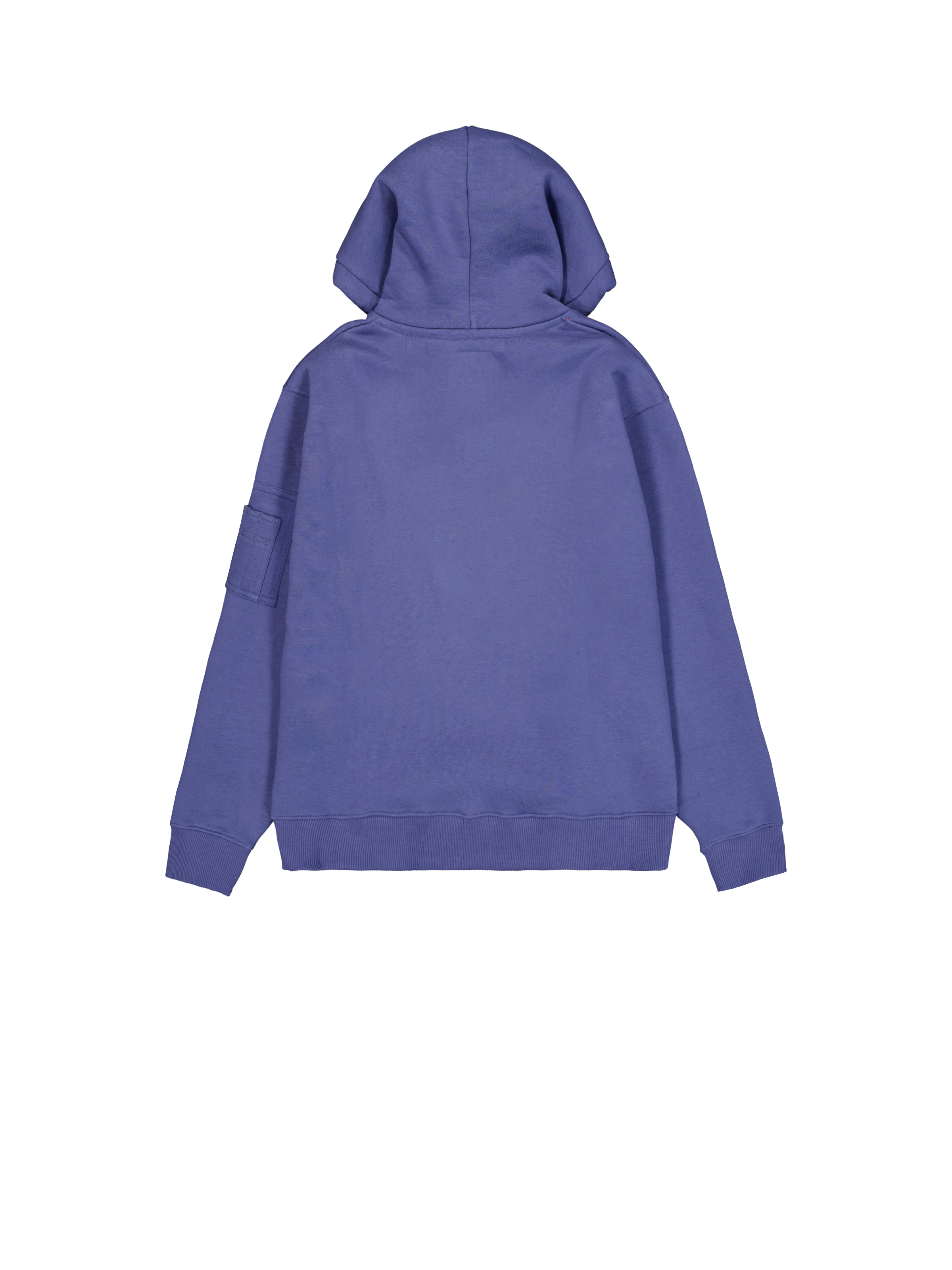 Alpha Puff Print Hoodie night purple 146338_735_1_flatlay_00002_118422