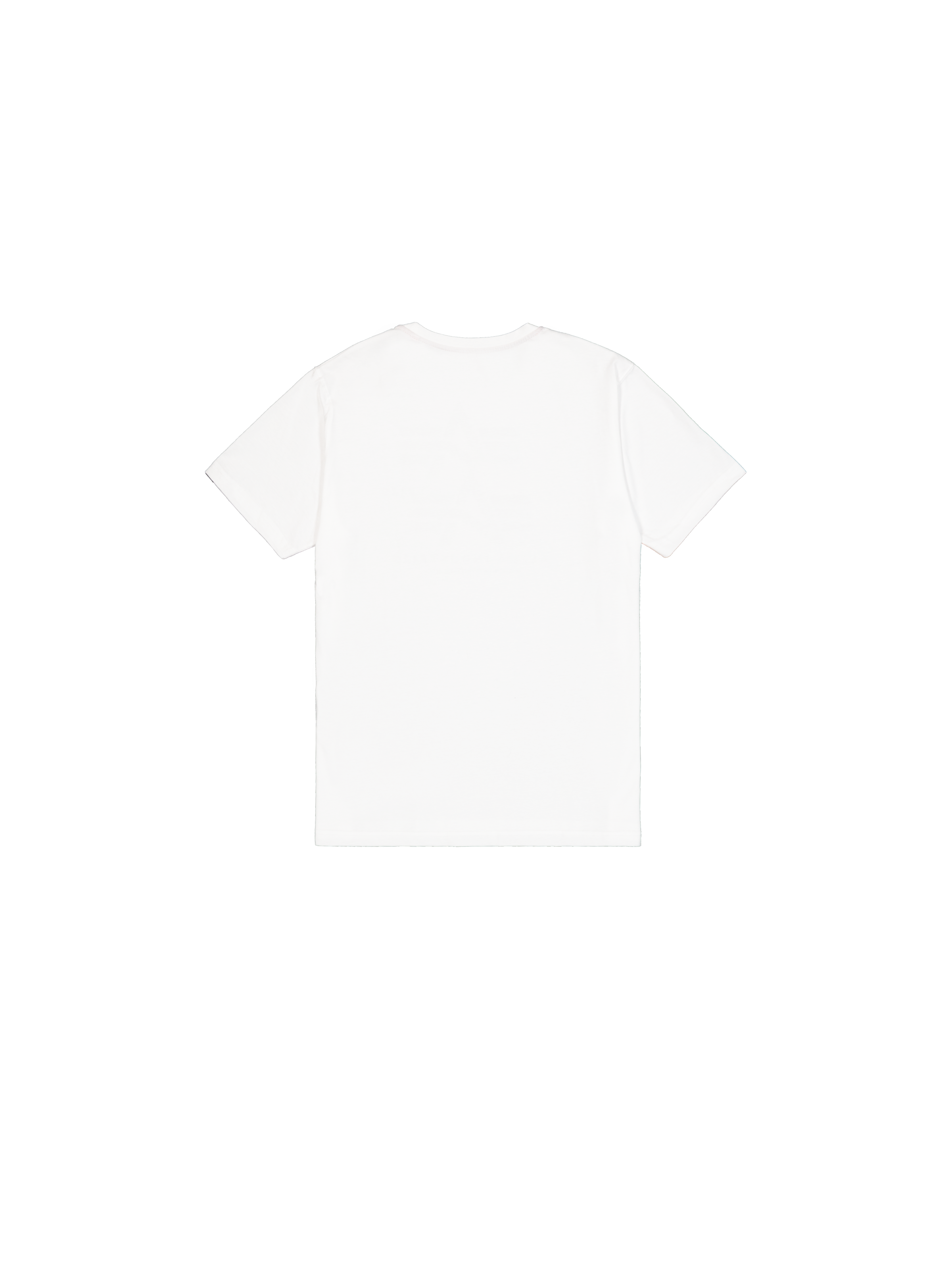 Basic Big Logo Effect Print T-Shirt white 100501EP_09_1_flatlay_00002_174451