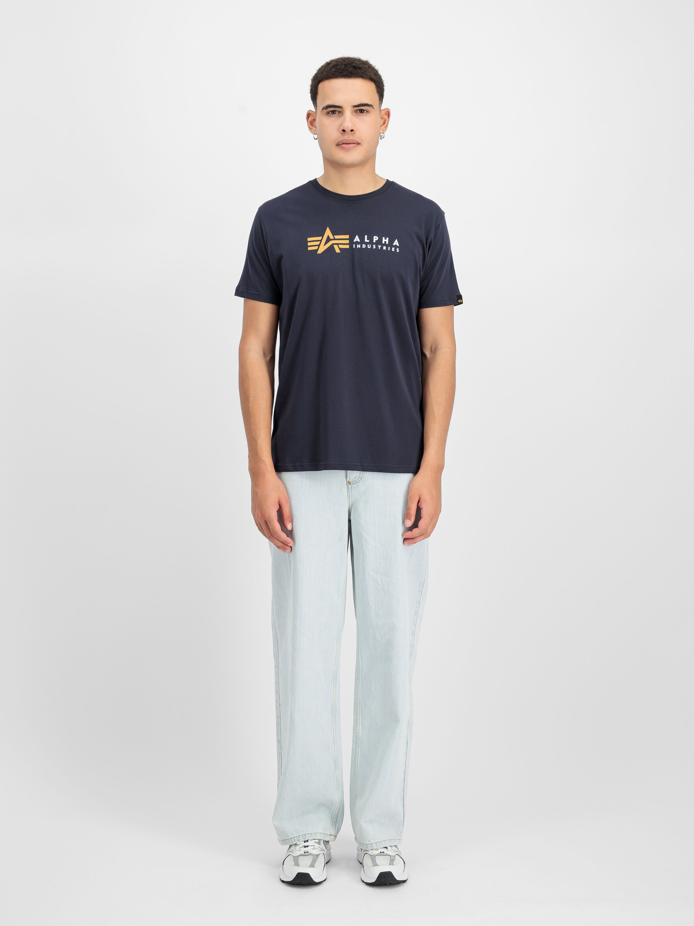 Alpha Label T-Shirt rep.blue 118502_07_2_model_00001_185394