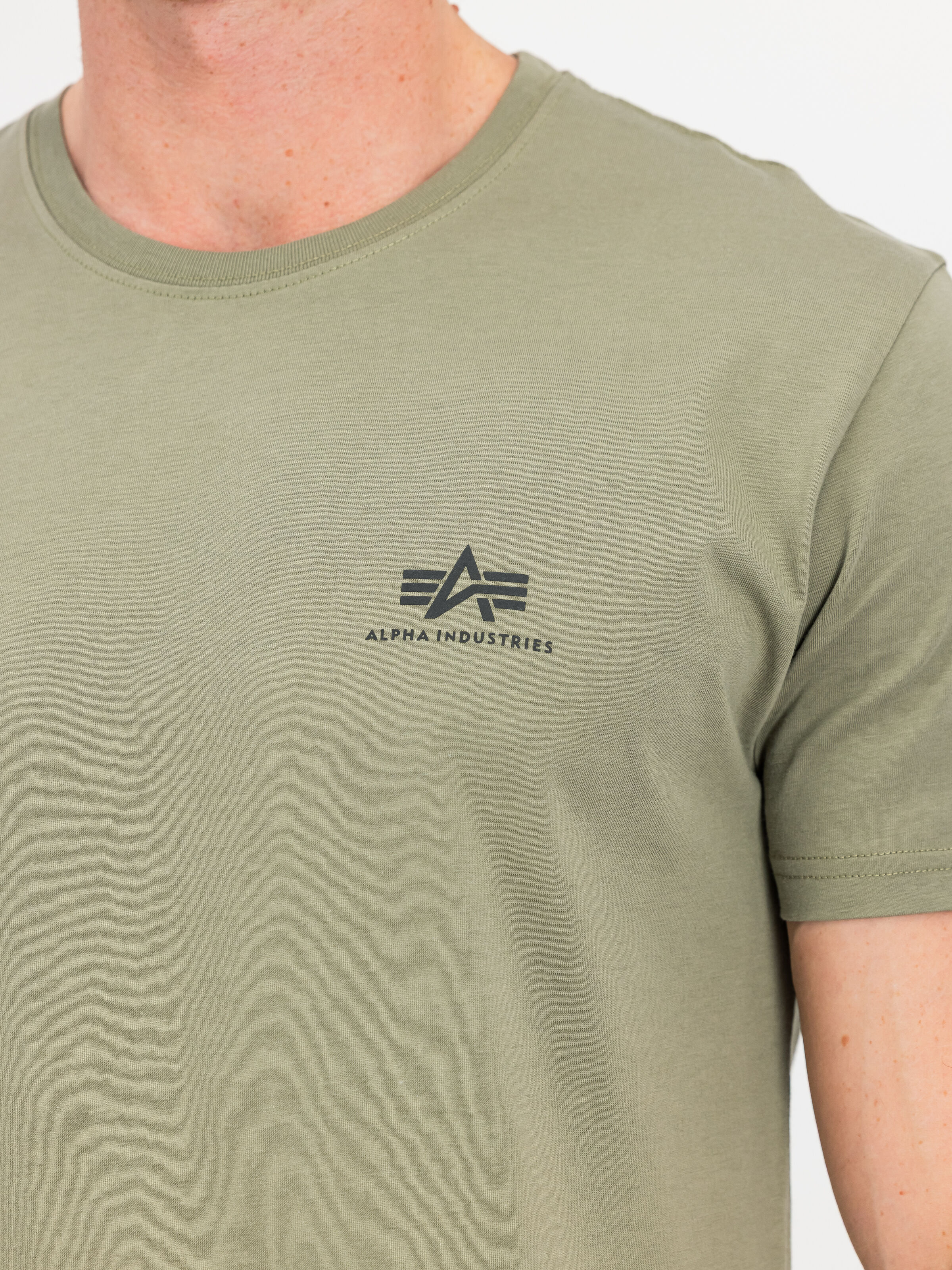 Backprint T-Shirt olive/black 128507_154_3_detail_00001_191040