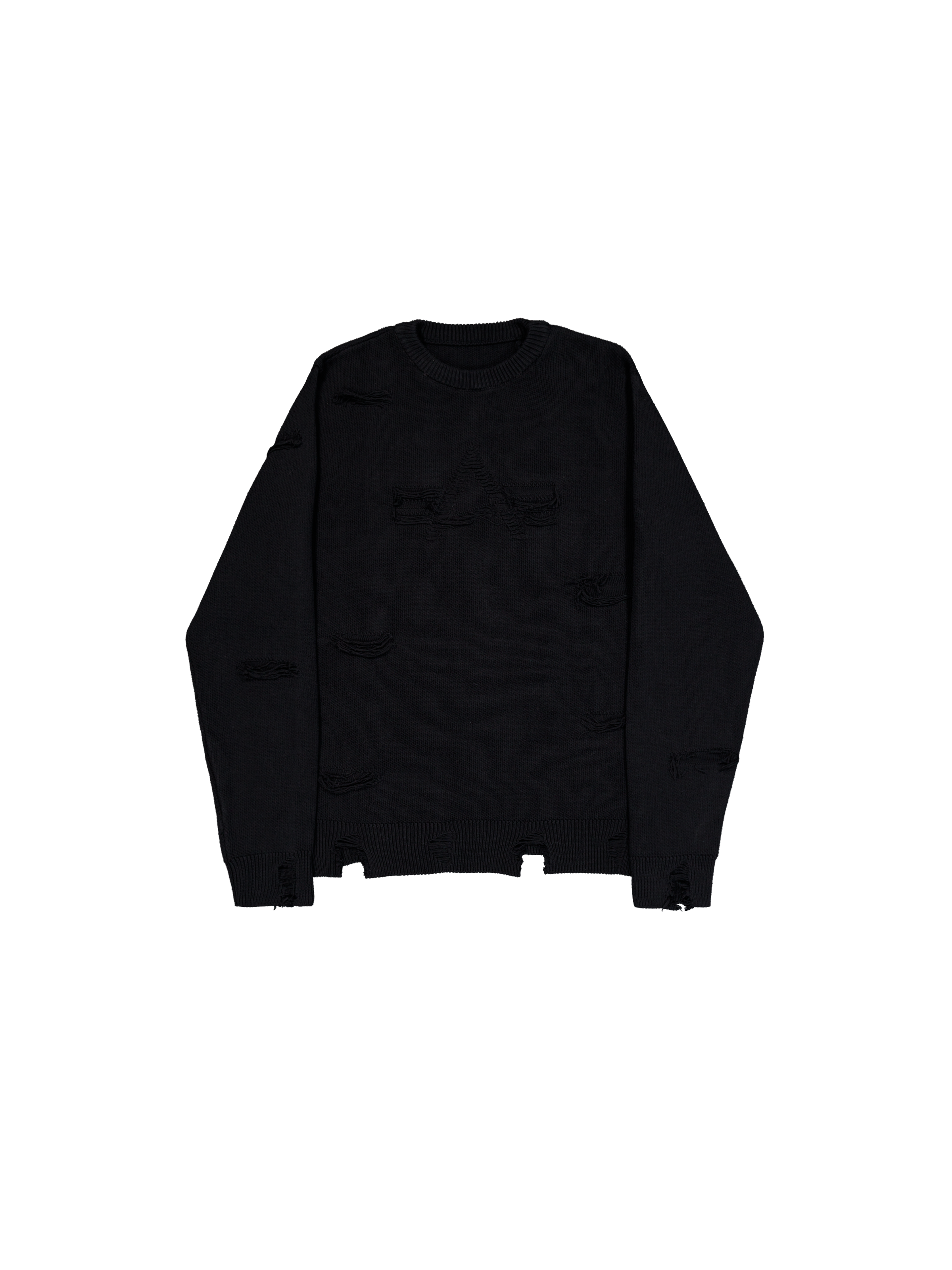 Distressed Logo Sweatshirt black 258400_3_1_flatlay_00001_164064.png