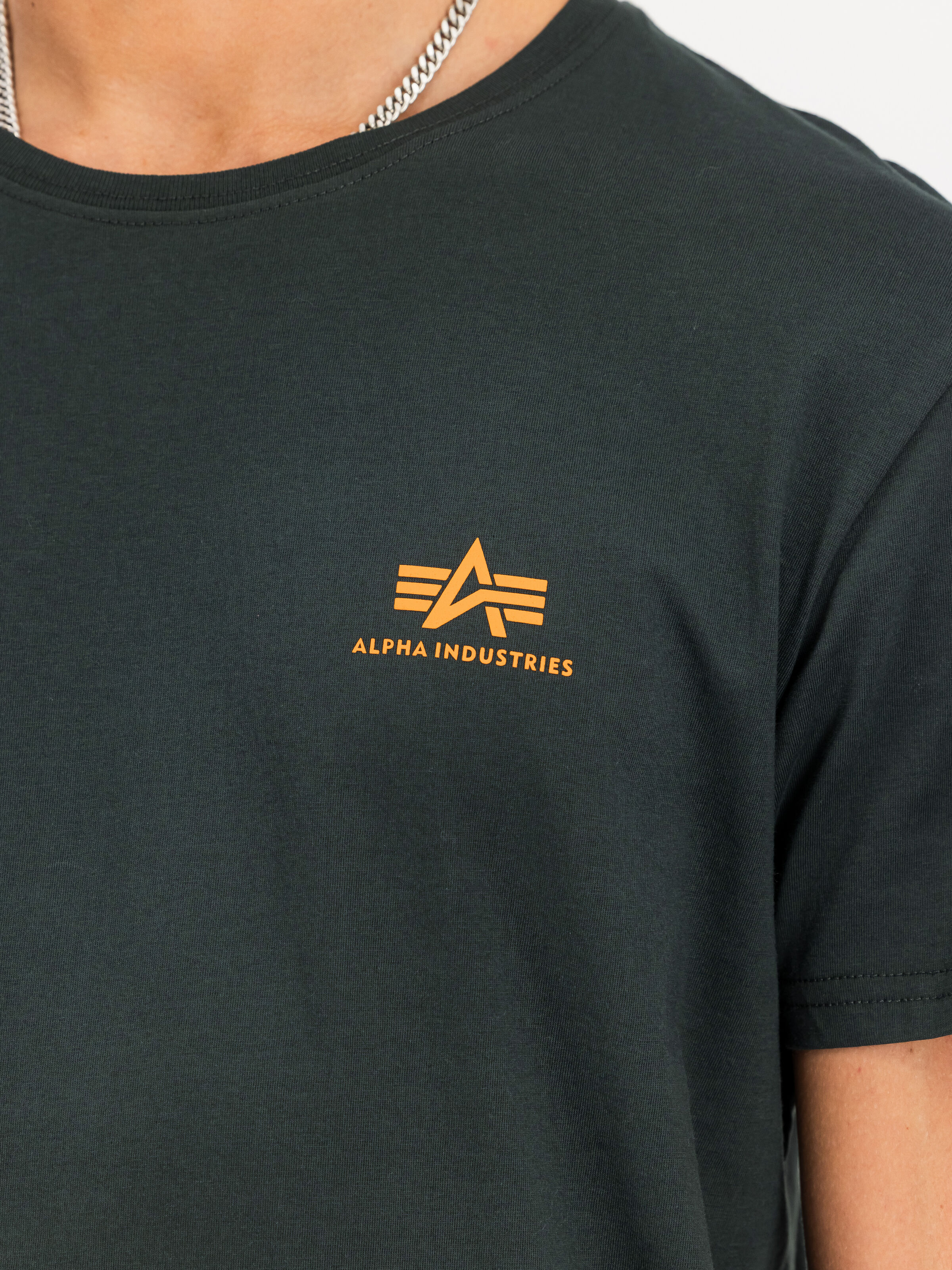 Basic Small Logo T-Shirt dark petrol 188505_353_3_detail_00001_188793