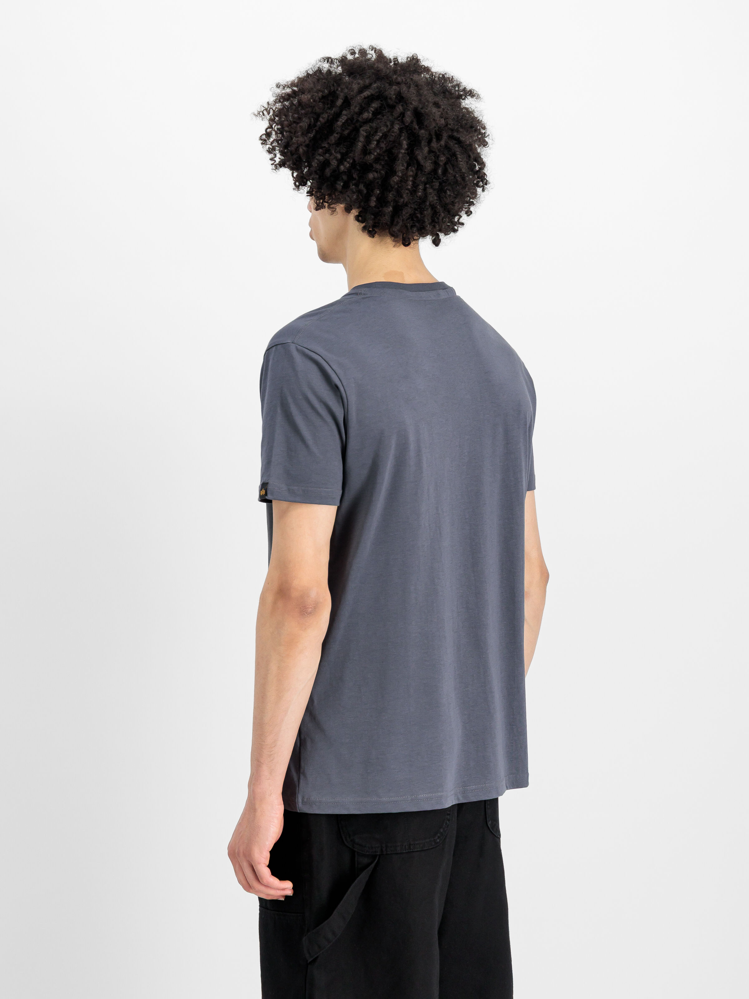 Alpha Label T-Shirt greyblack 118502_136_2_model_00003_156299
