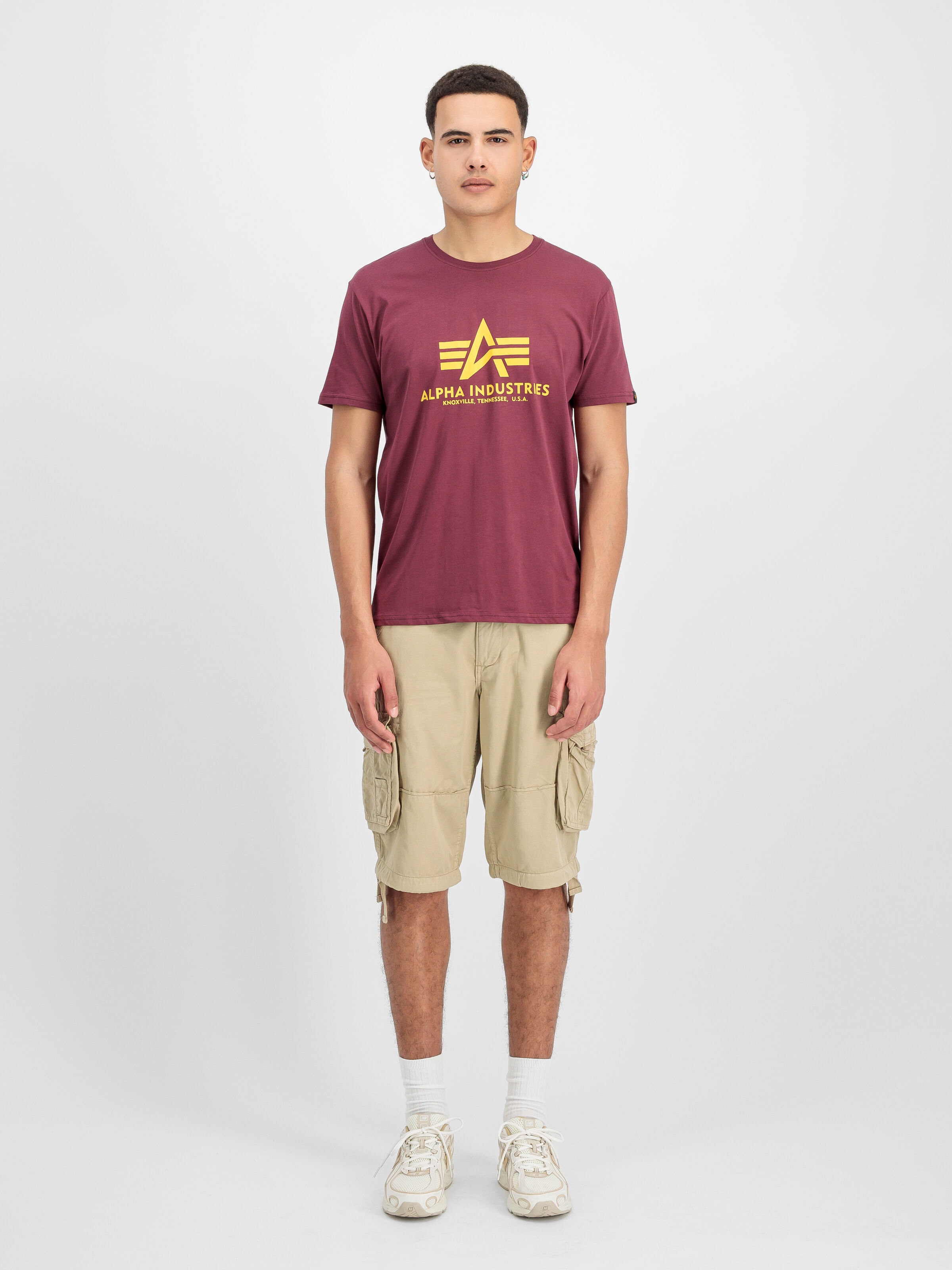 Basic Big Logo T-Shirt 2 Pack olive/burgundy 106524_642_2_model_00002_208949