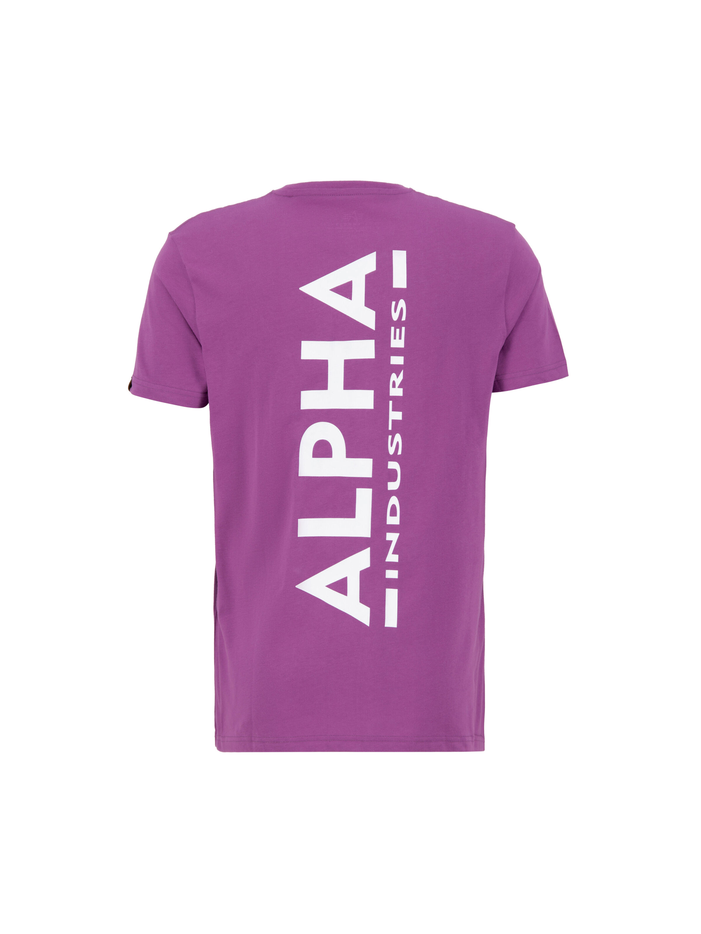 Backprint T-Shirt dark magenta 128507_677_02_183092