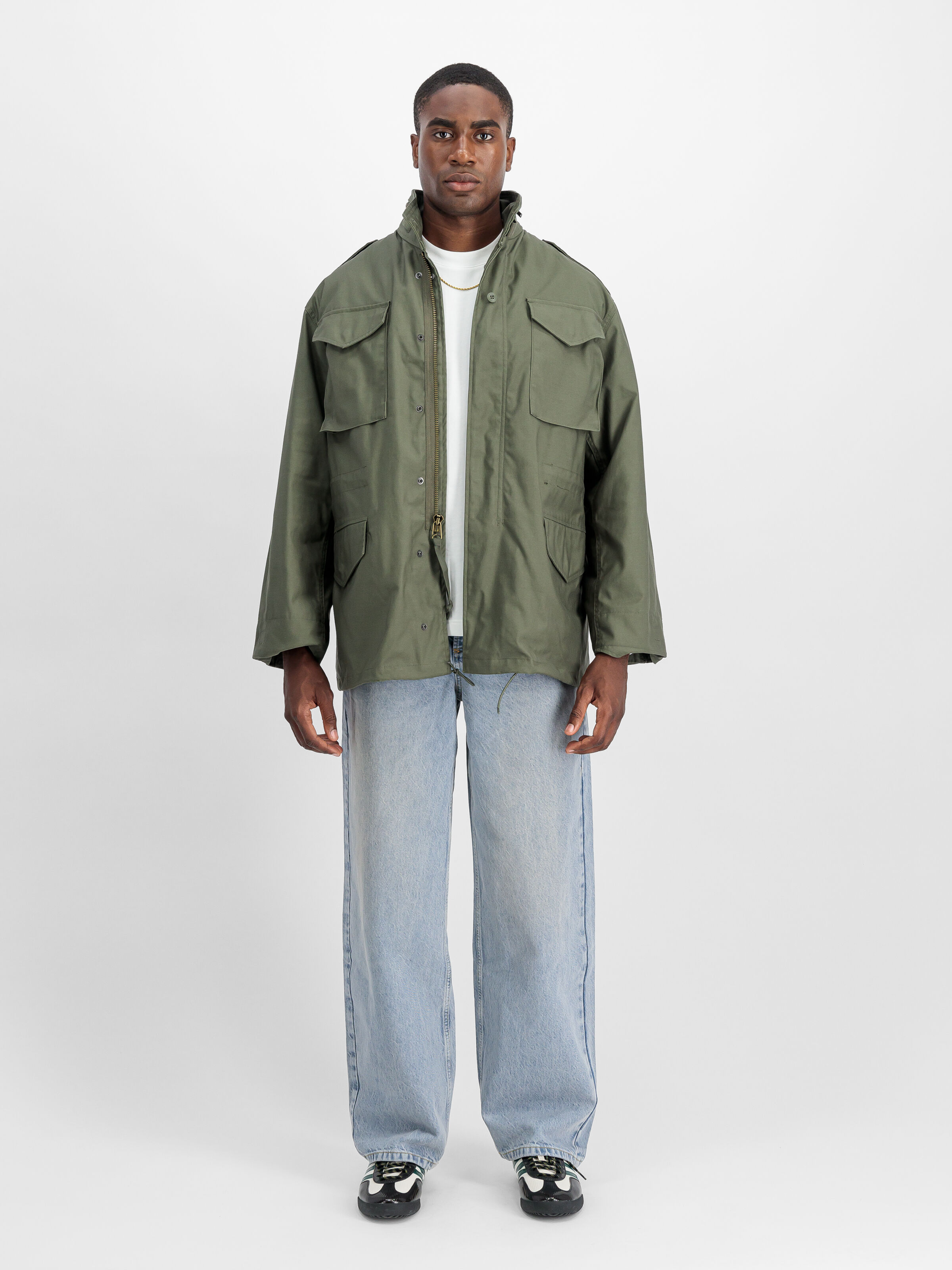 M-65 Heritage Field Jacket M65 olive 100103_245_2_model_00001_102133