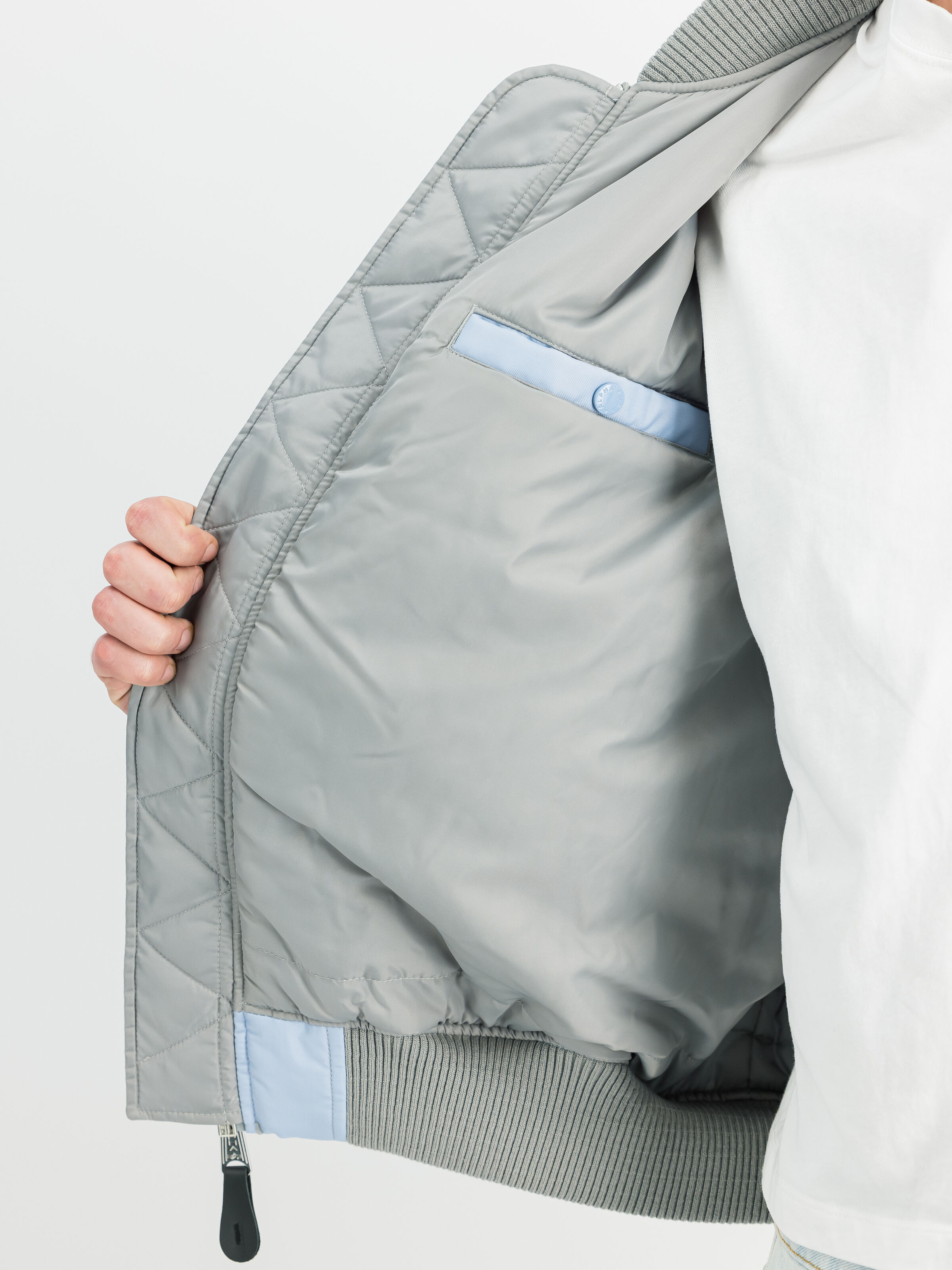 World Logo MA-1 Bomber Jacket artic blue 266102_40_3_detail_00001_219256