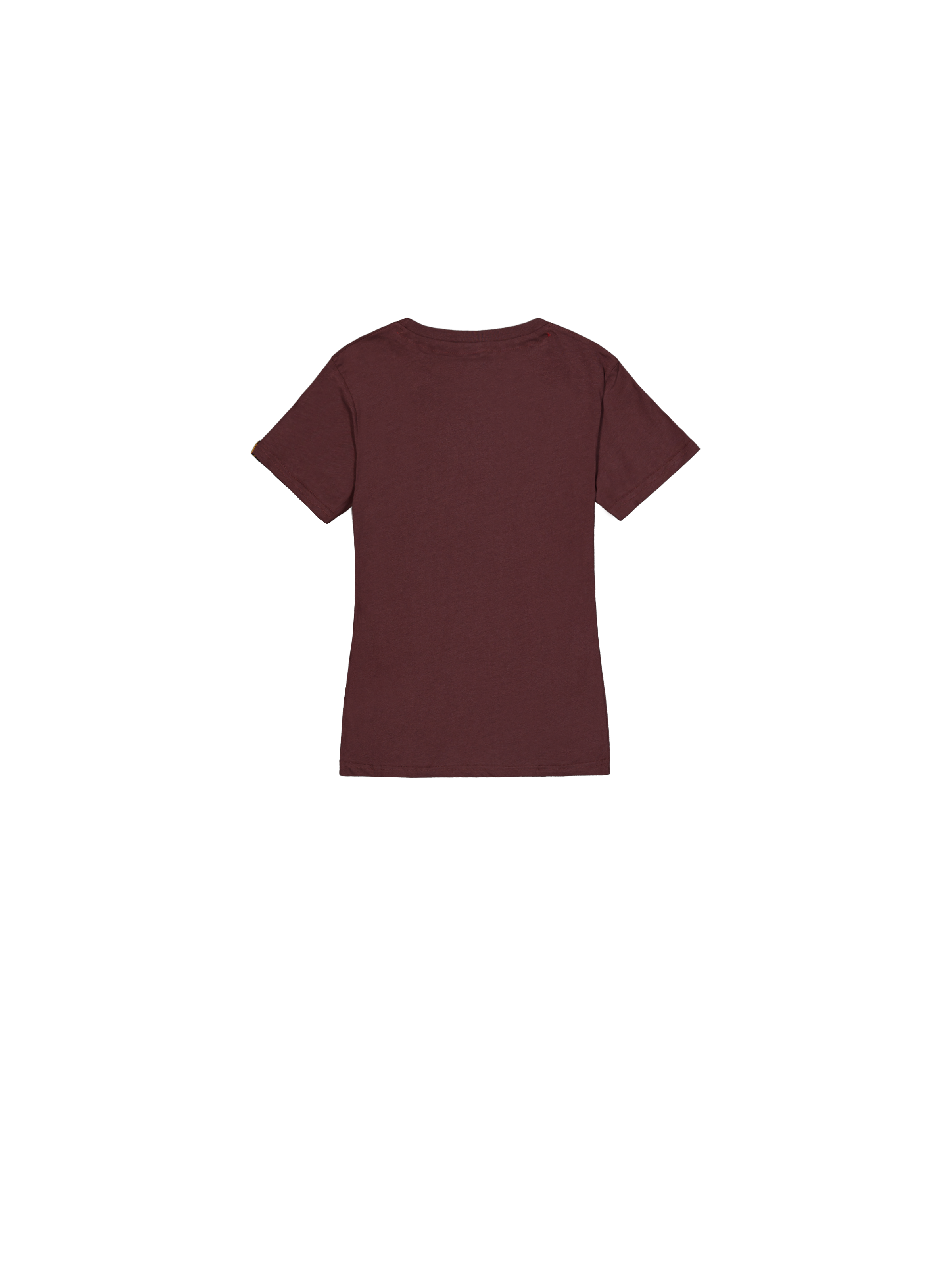 New Basic Big Logo T-Shirt Women deep maroon 196051_21_1_flatlay_00002_222206