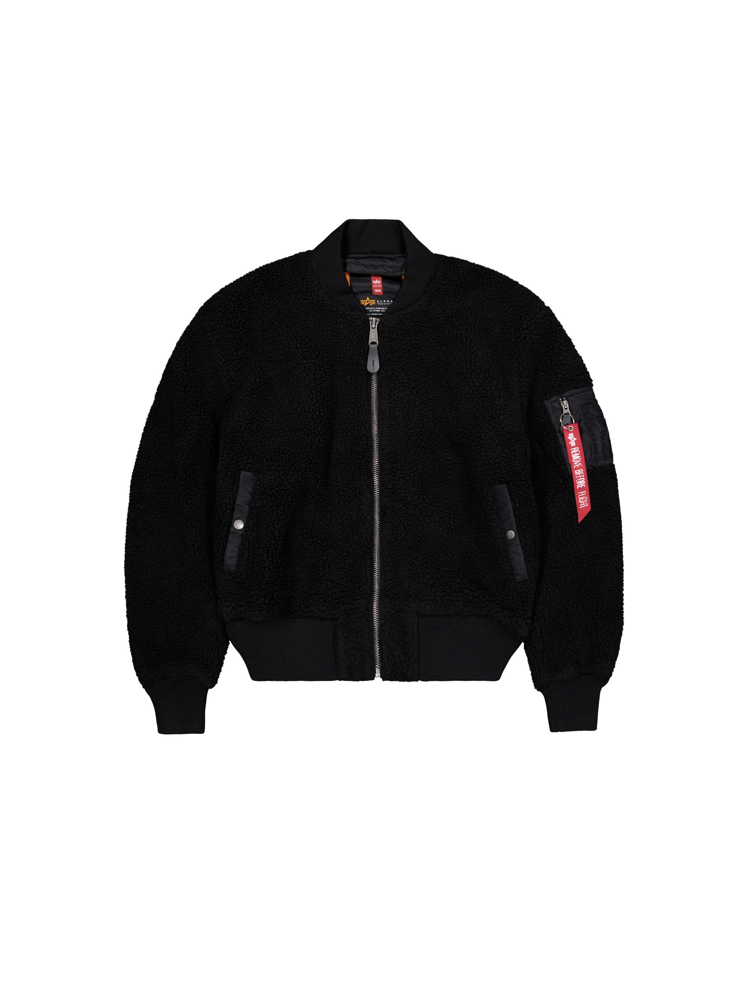 MA-1 Teddy Bomber Jacket black