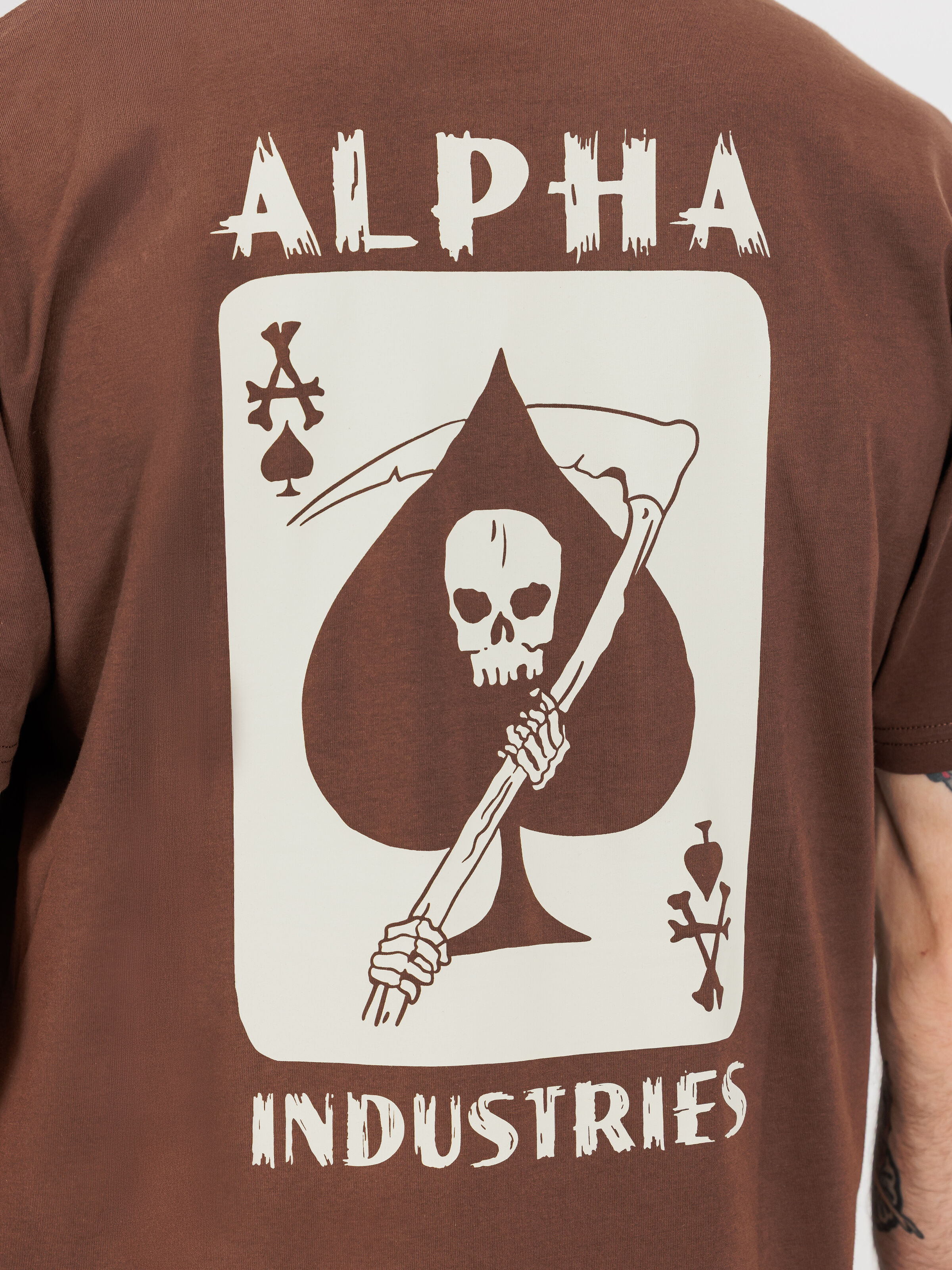 Skull Ops T-Shirt powder brown 268509_204_3_detail_00002_246130