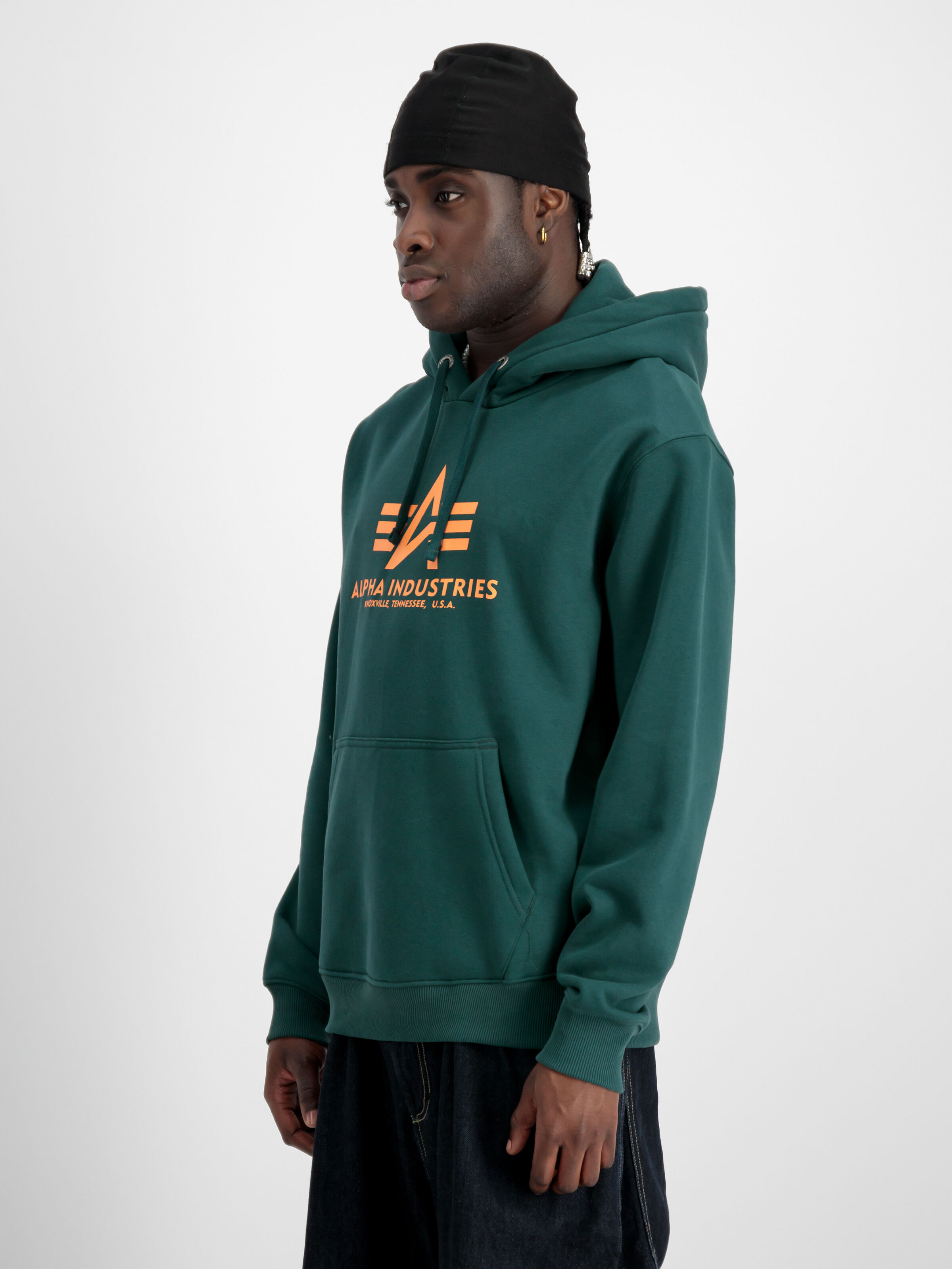 Basic Big Logo Hoodie Force Green 178312_720_2_model_00003_97547