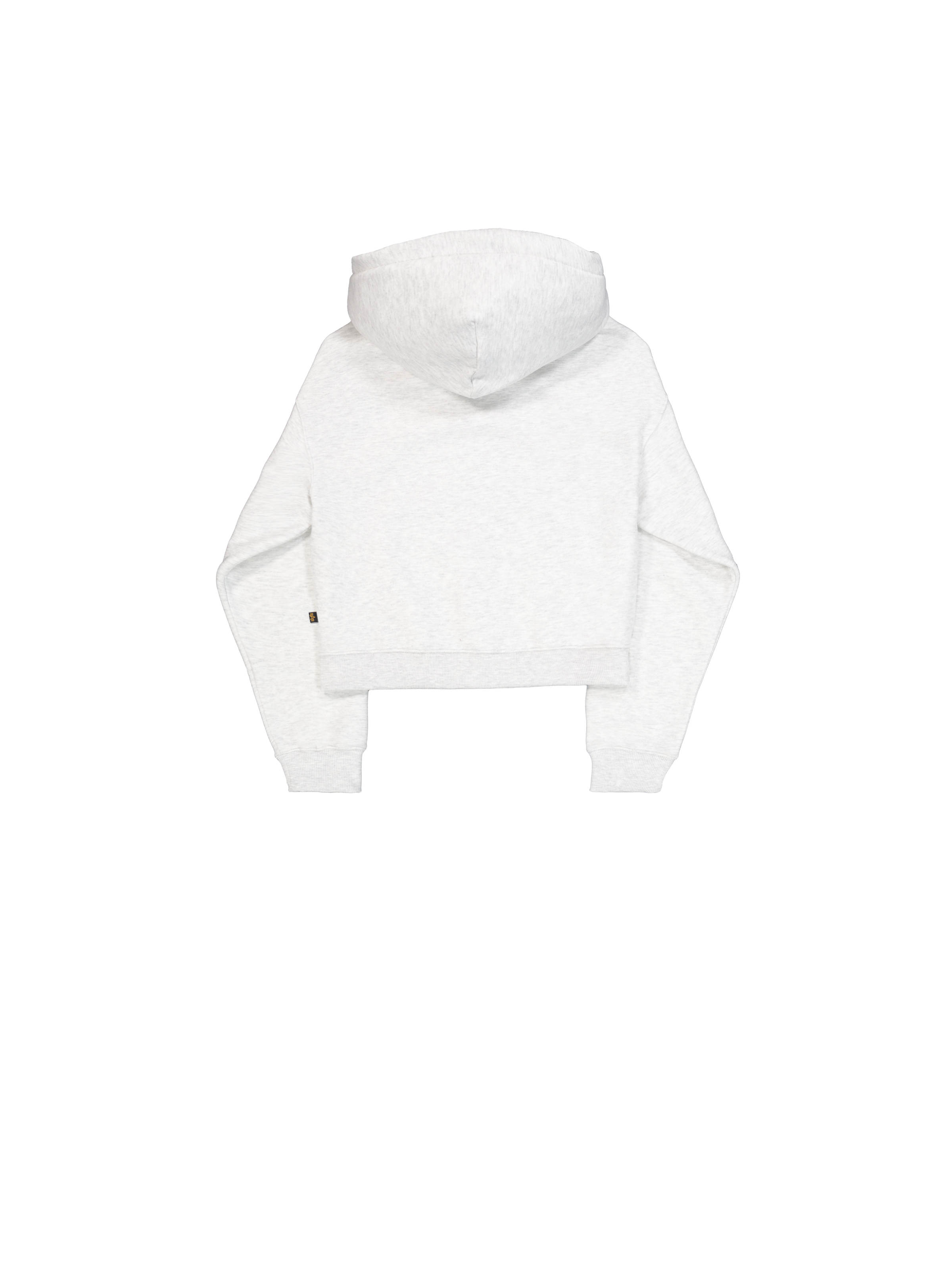 Basic Small Logo Hoodie Women pastel grey melange 258041_752_1_flatlay_00002_166016