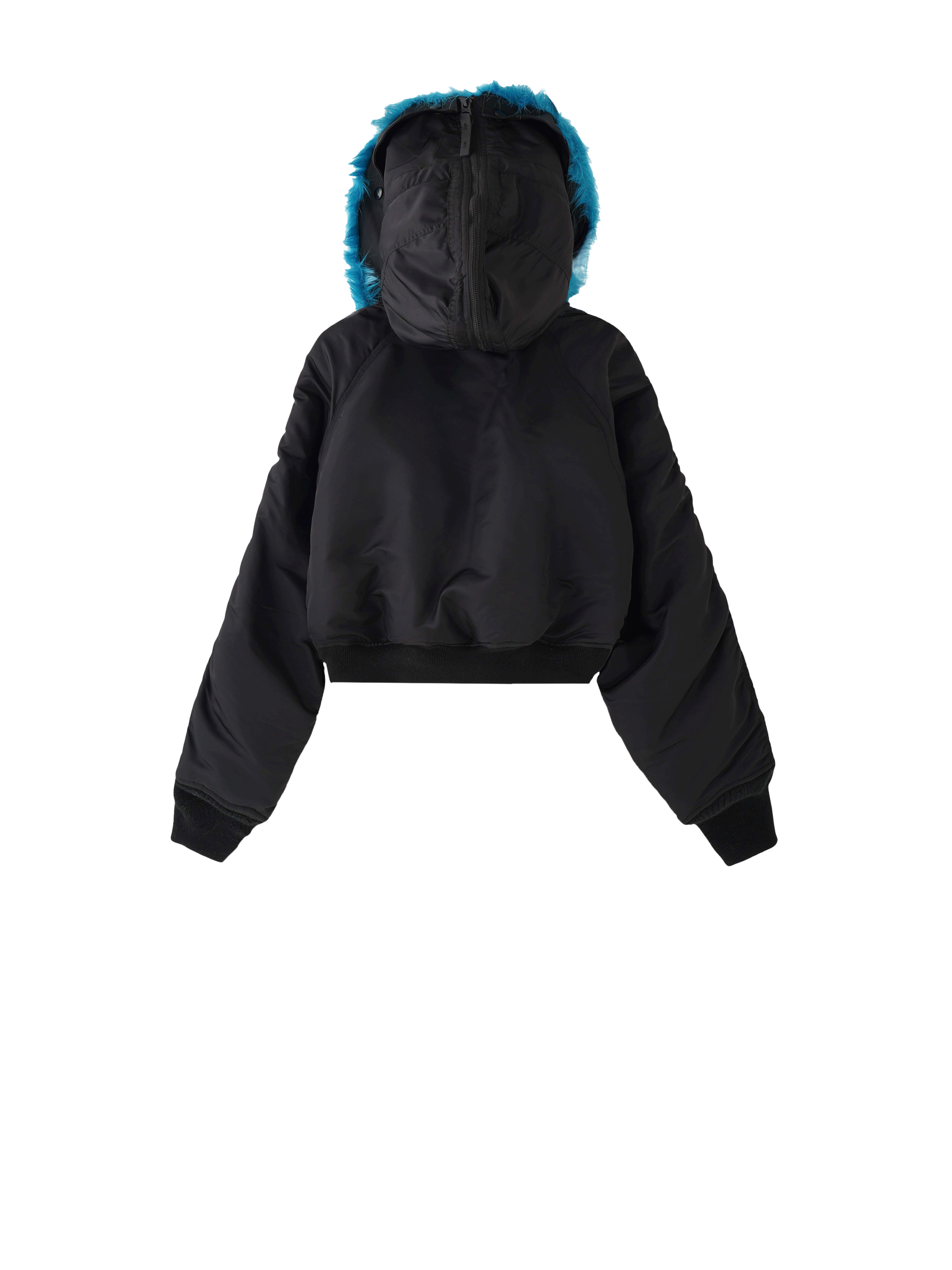 ALPHA X N-2B SHORT X-GIRL Winter Jacket black 148168_03_1_flatlay_00002_115957