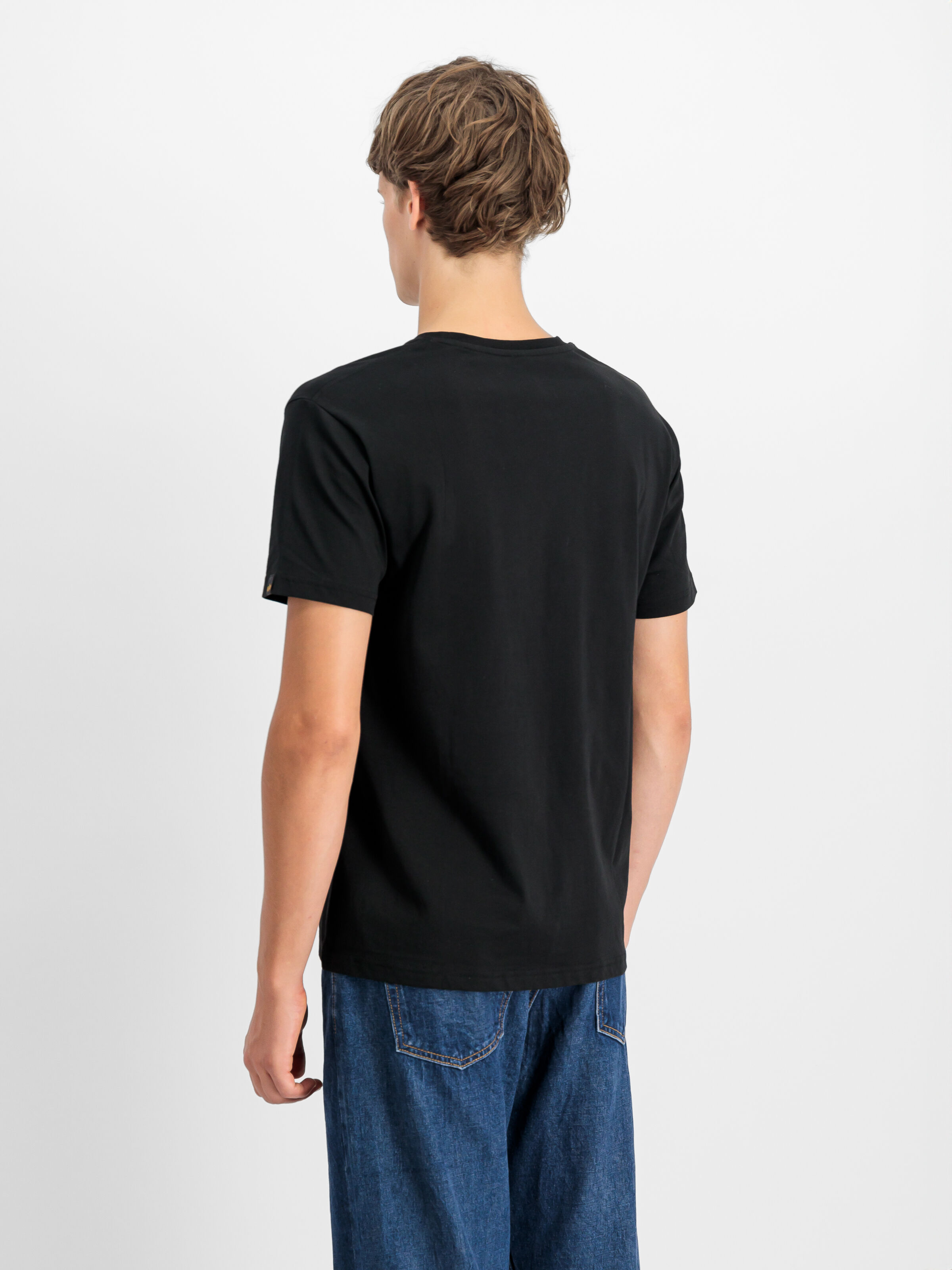 Basic Small Logo TPU T-Shirt black/shiny gold 148526_533_2_model_00004_107083