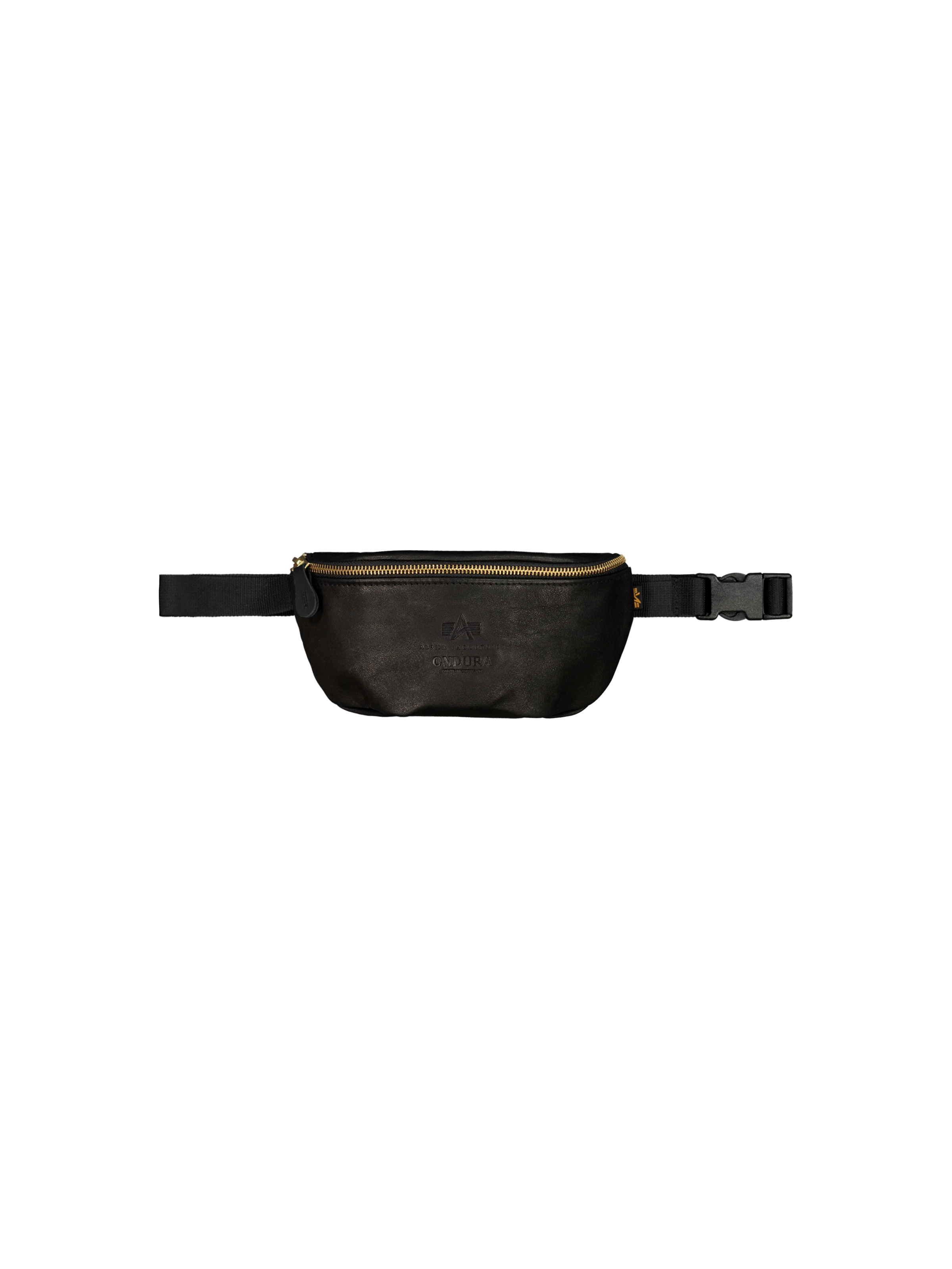 ALPHA x ONDURA Leather Hip Bag black 768103_03_1_flatlay_00001_209117.png