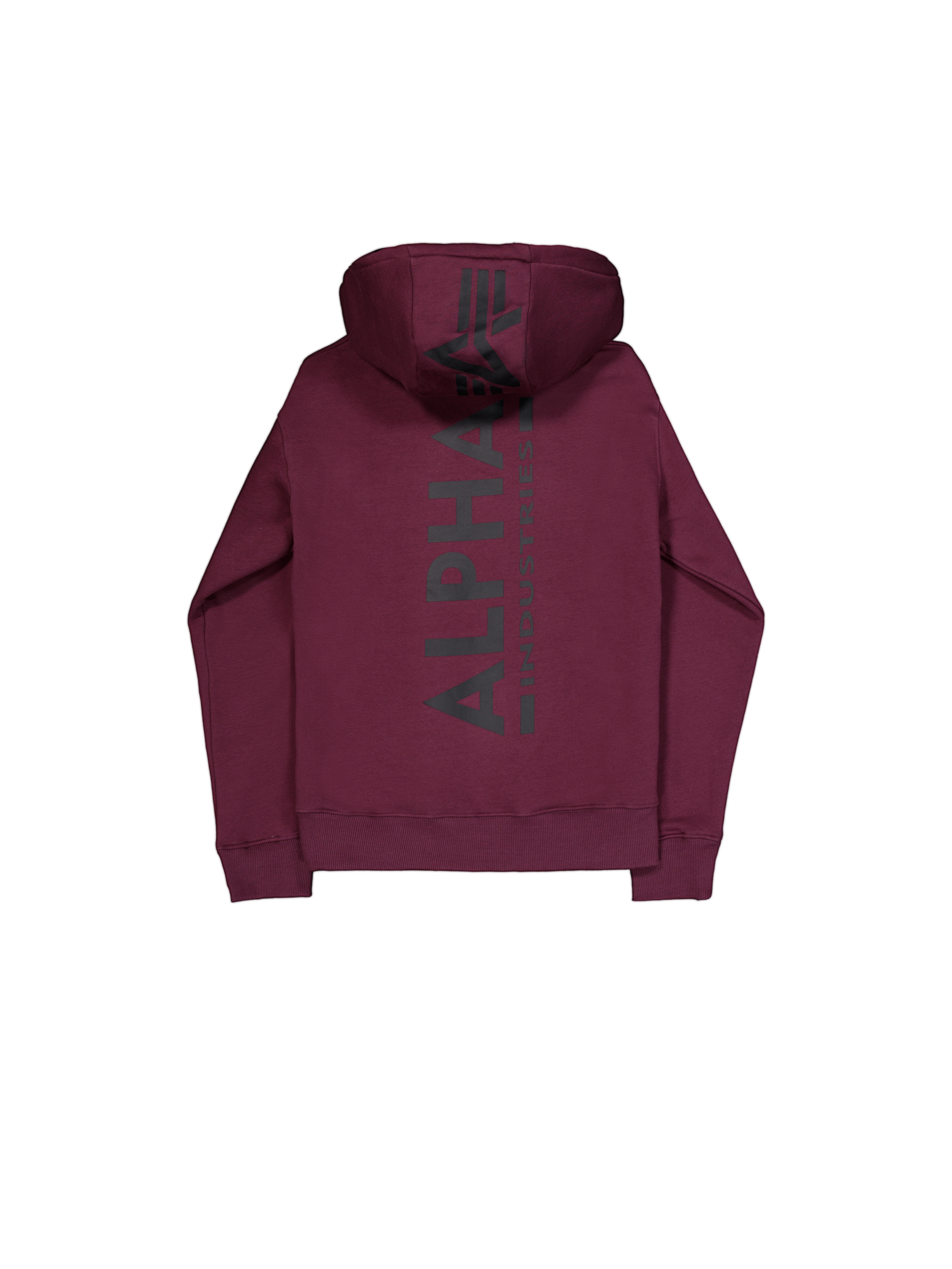 Backprint Hoodie dark cherry 178318_608_1_flatlay_00002_166414