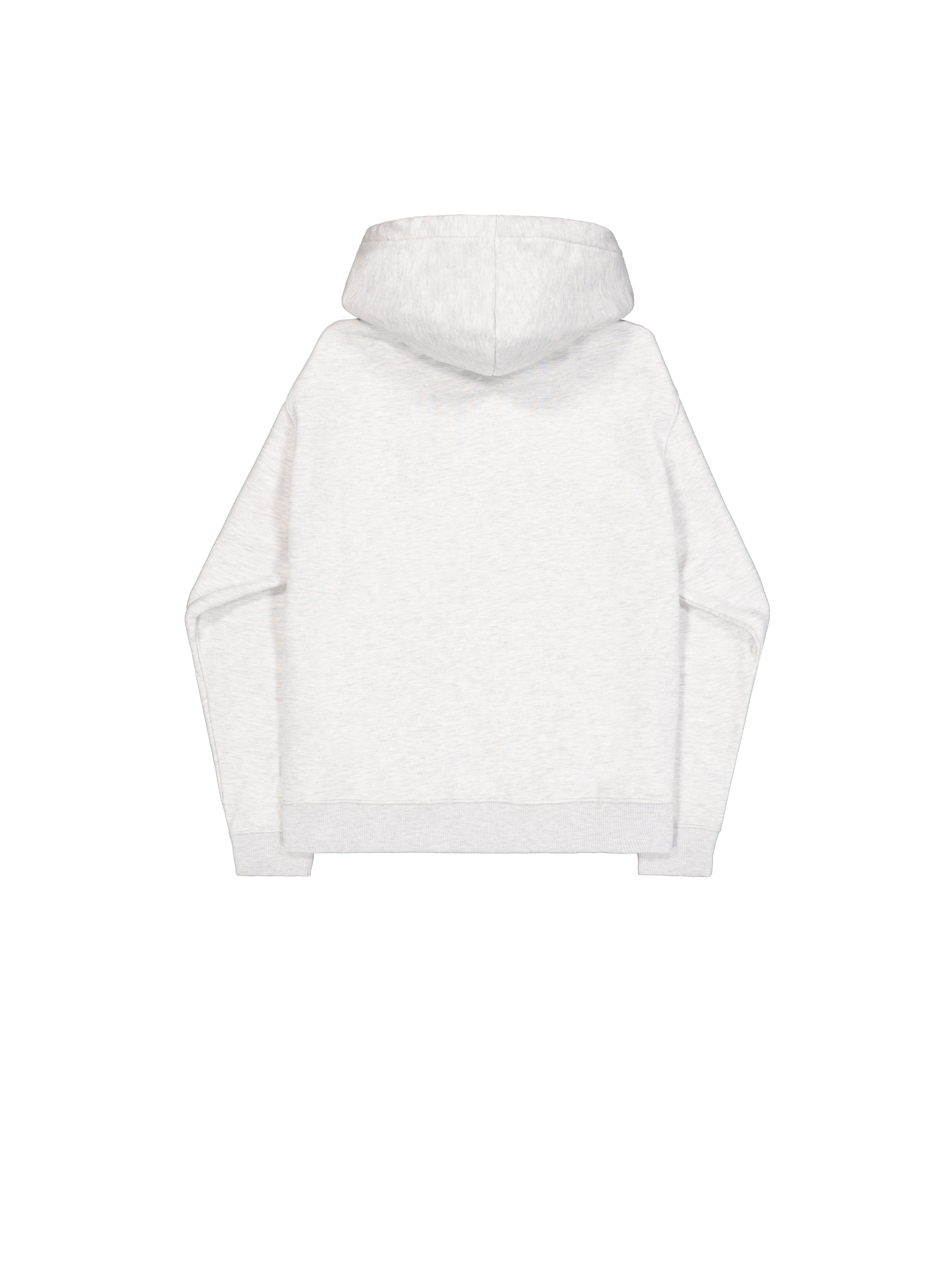 Basic Big Logo Zip Hoodie pastel grey melange 178325_752_1_flatlay_00002_173727